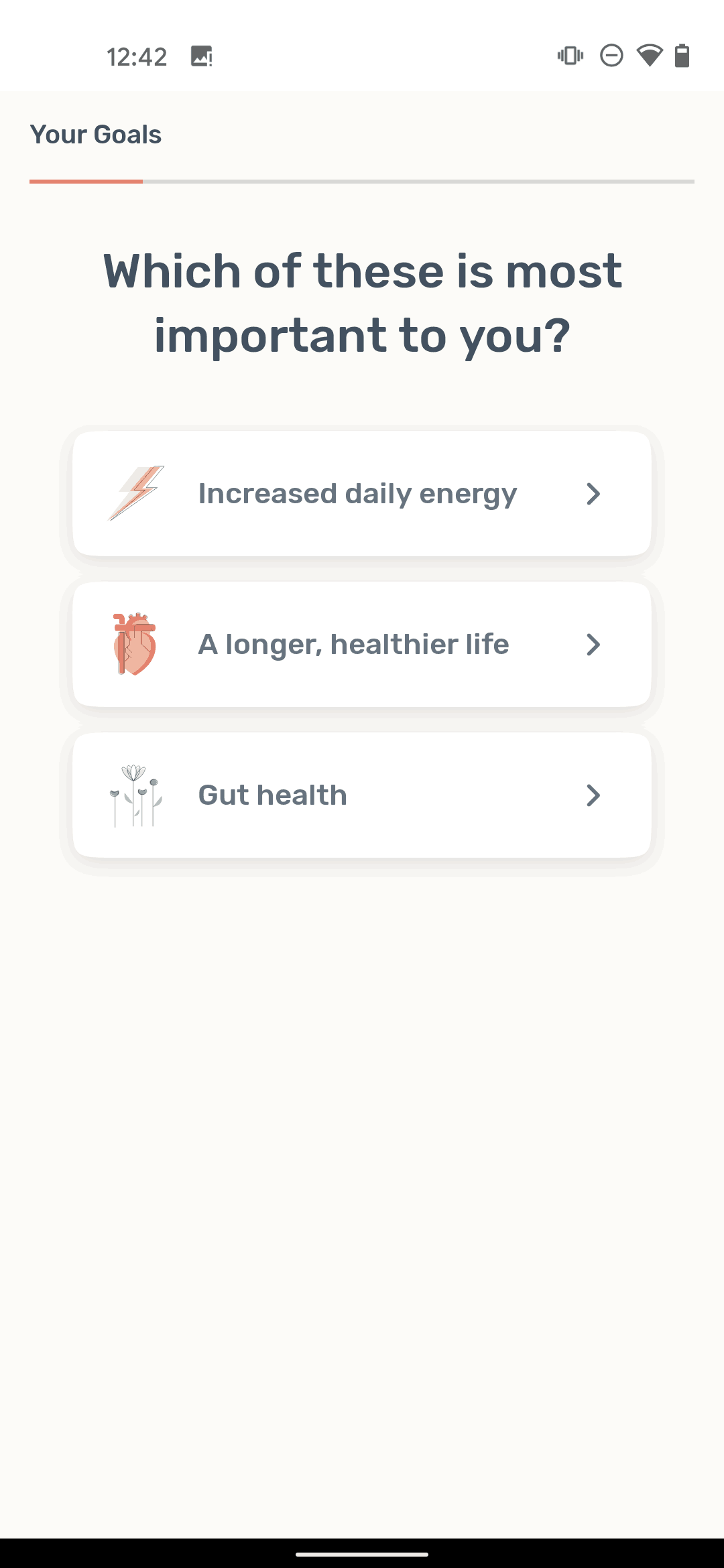 Zero Android Health & Fitness interface screenshot 11