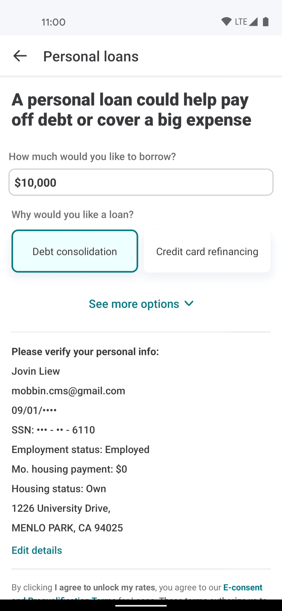 Mint Android Finance interface screenshot 11