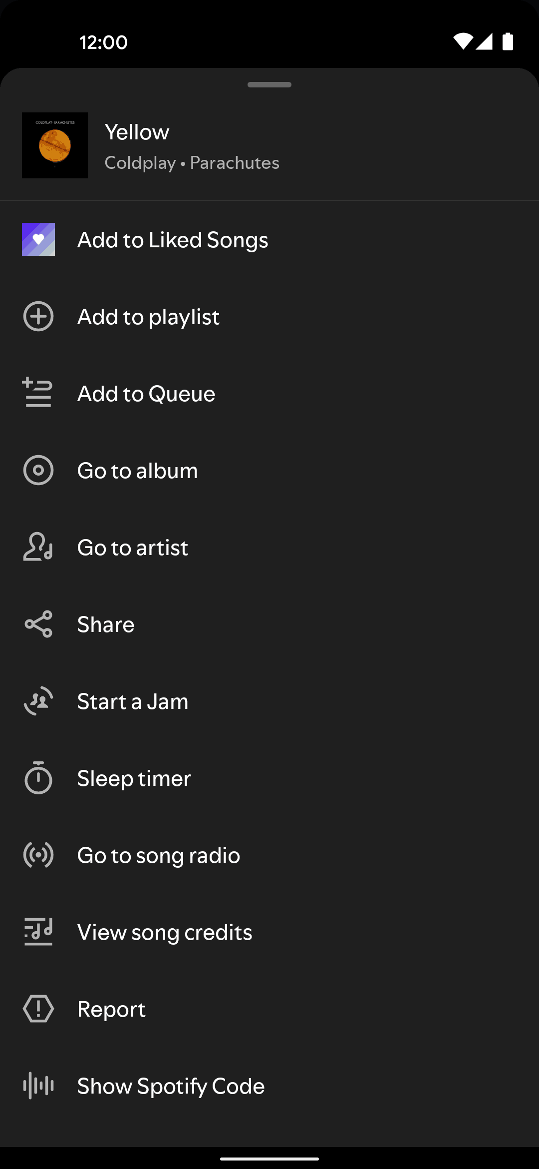 Spotify Android Music & Audio interface screenshot 18