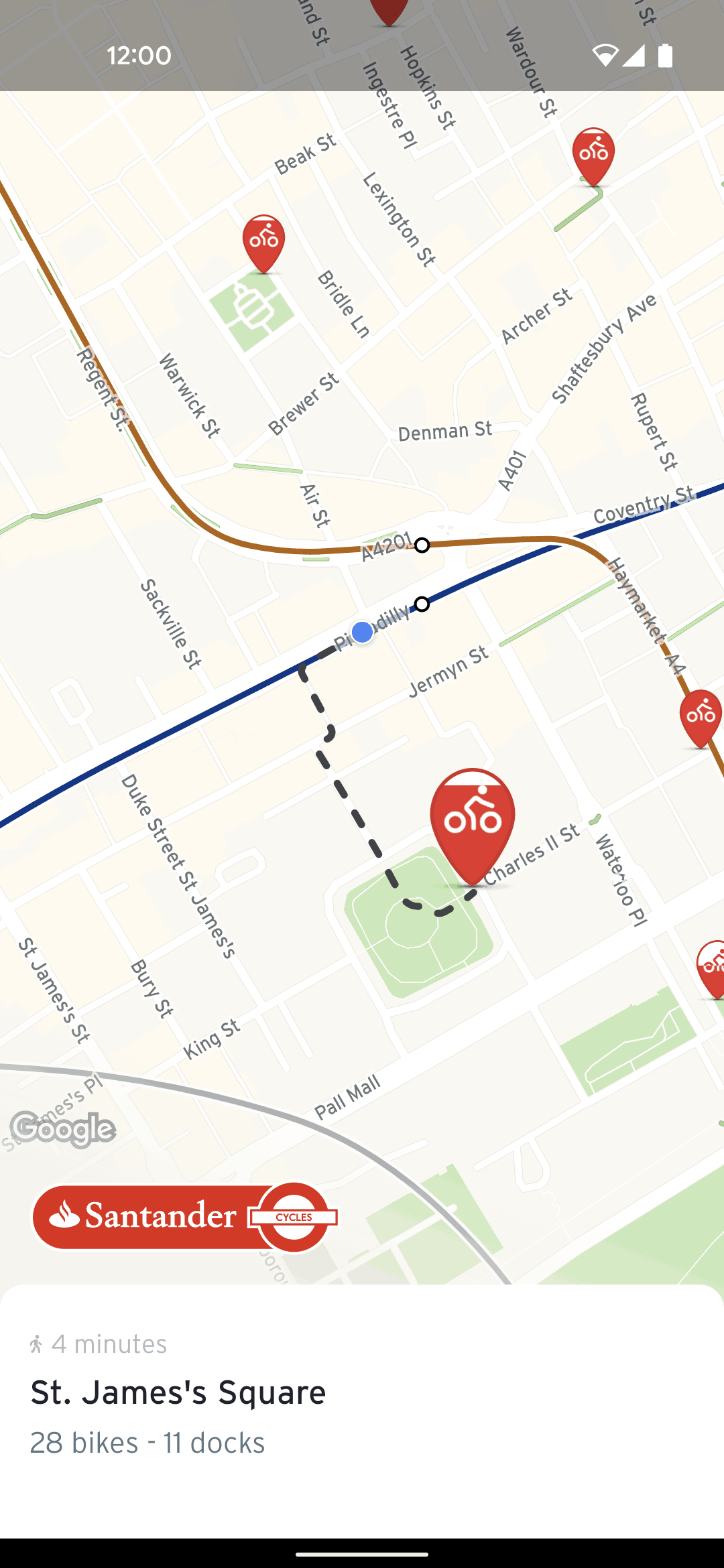 Transit Android Maps & Navigation interface screenshot 17