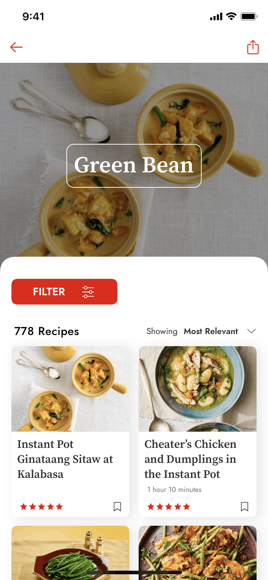 Epicurious iOS Food & Drink interface screenshot 12