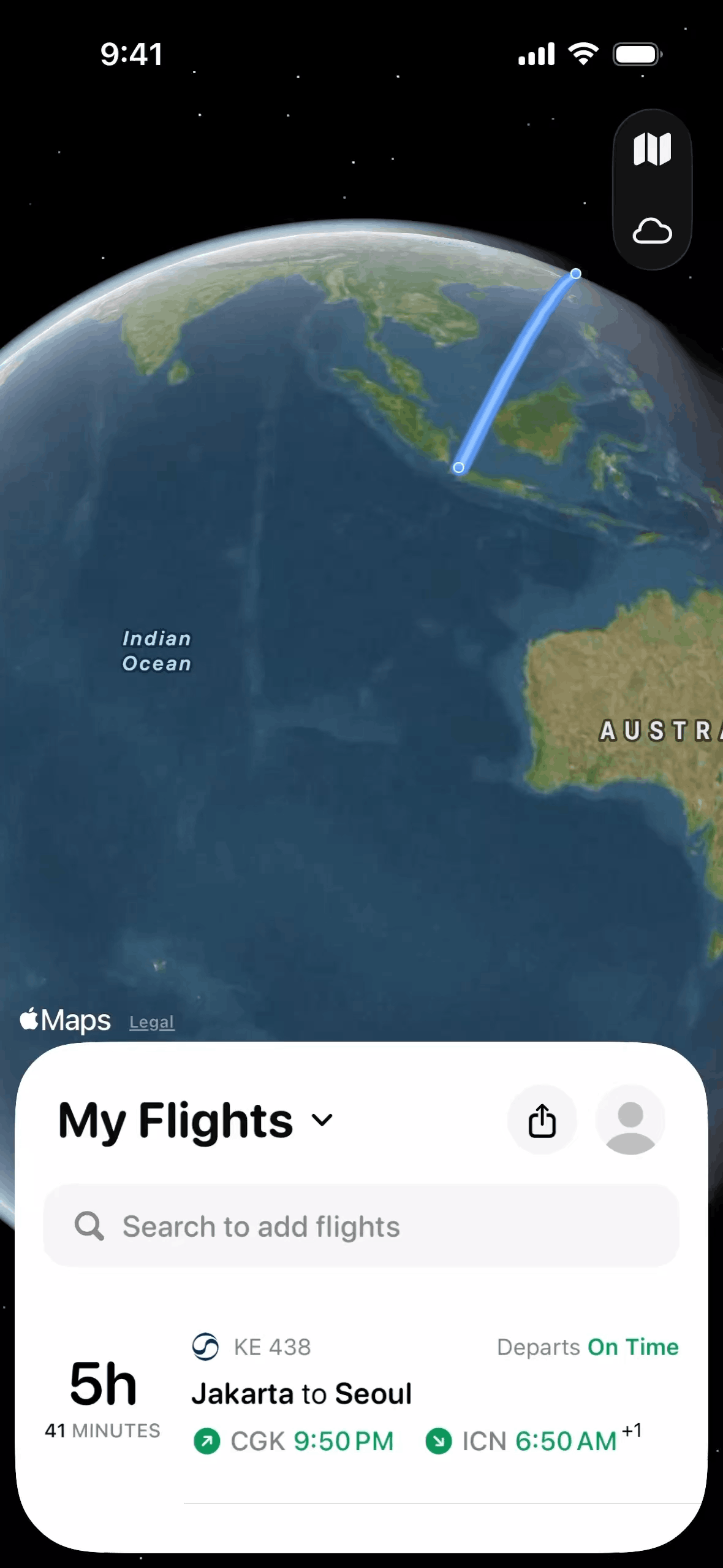 Flighty iOS Travel & Transportation interface screenshot 12