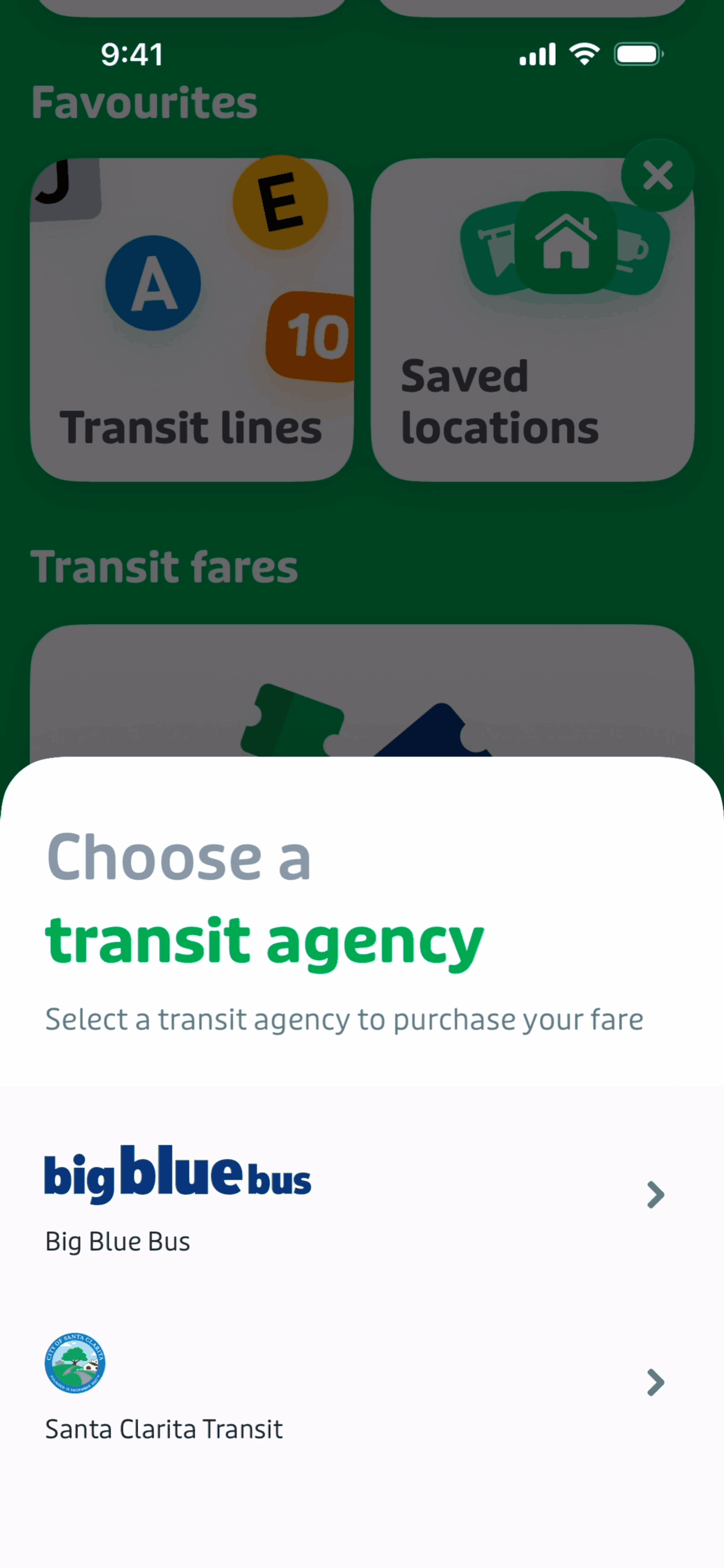 Transit iOS Maps & Navigation interface screenshot 18