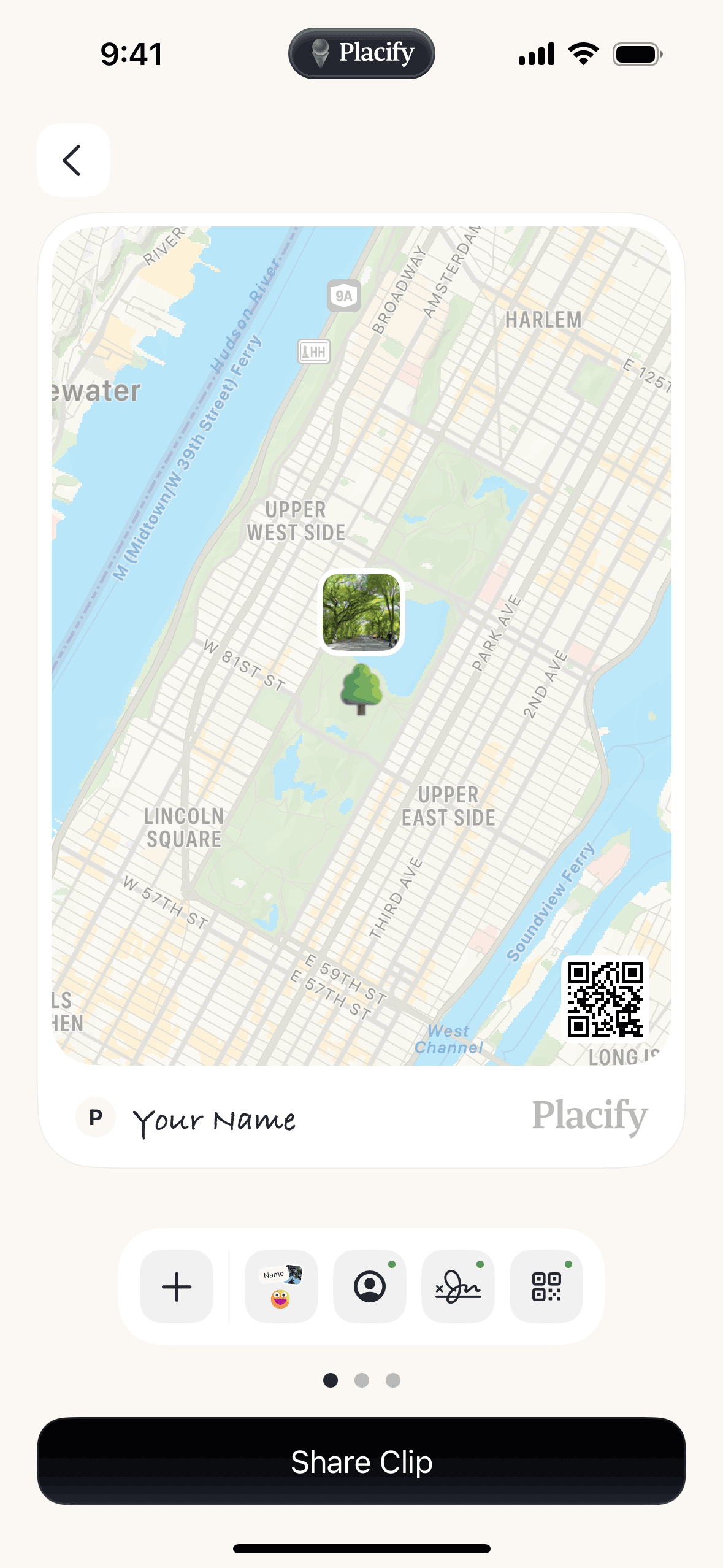 Placify iOS Lifestyle interface screenshot 10