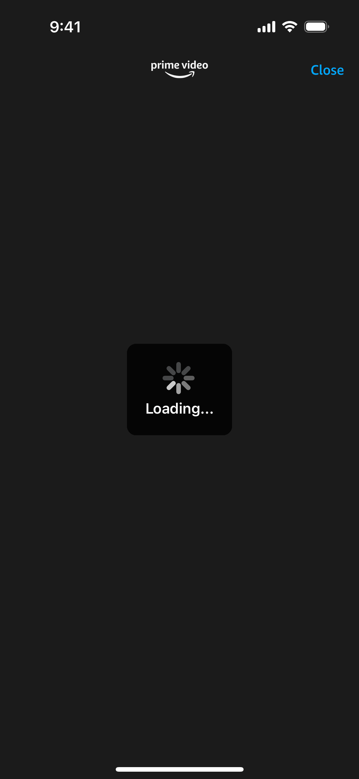 Prime Video iOS Entertainment interface screenshot 6