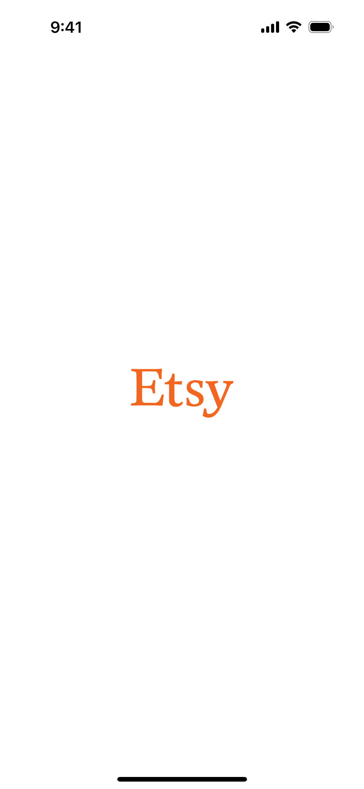 Etsy iOS Shopping interface screenshot 2