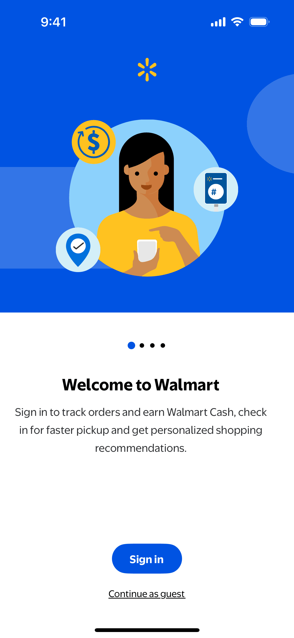 Walmart iOS Shopping interface screenshot 4