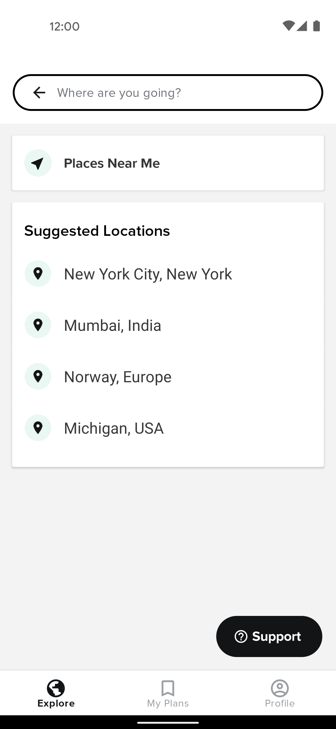 Culture Trip Android Travel & Transportation interface screenshot 7