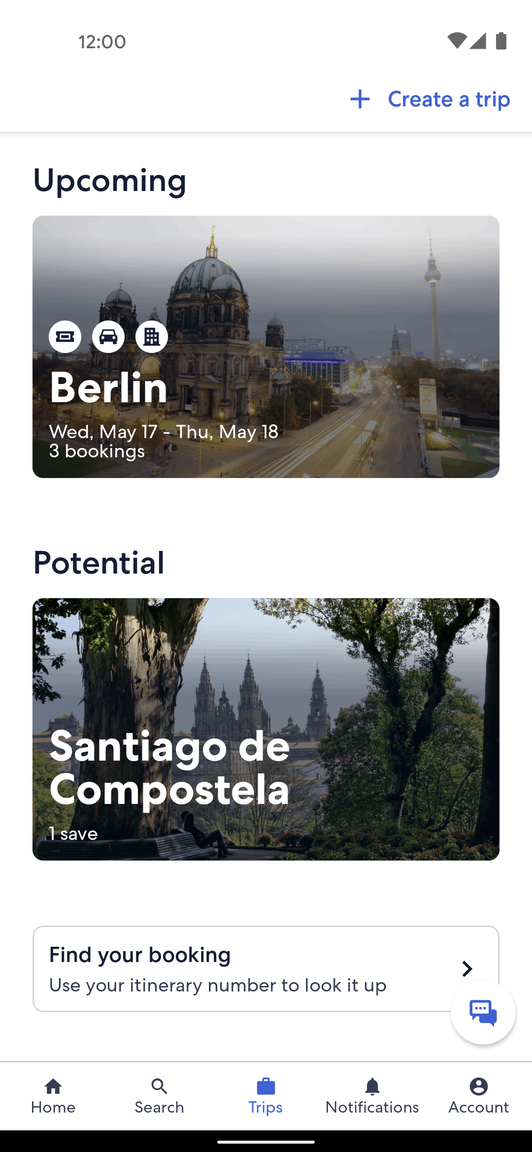 Expedia Android Travel & Transportation interface screenshot 16