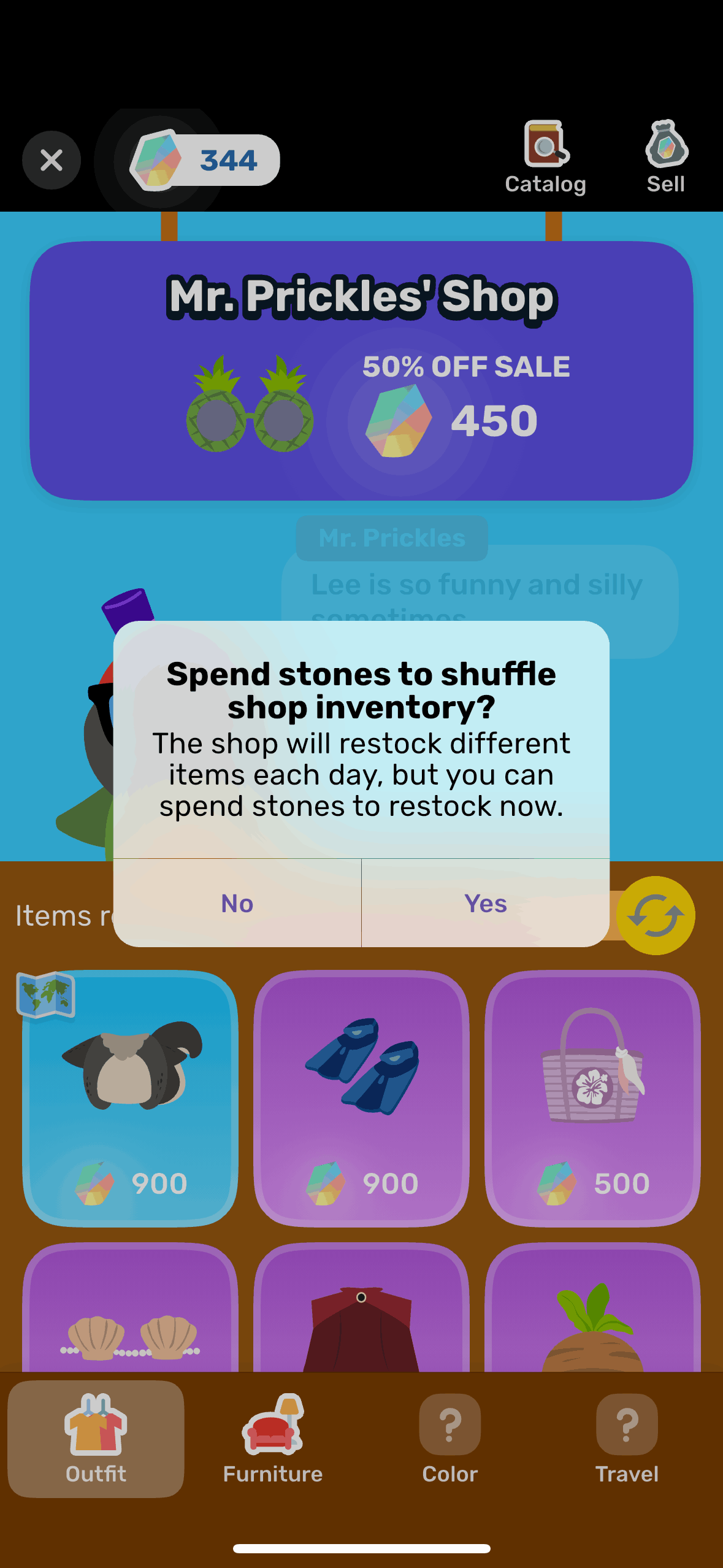 Finch iOS Health & Fitness interface screenshot 2