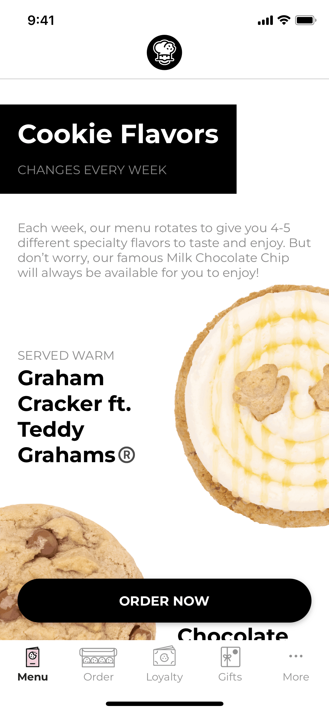 Crumbl Cookies iOS Food & Drink interface screenshot 9