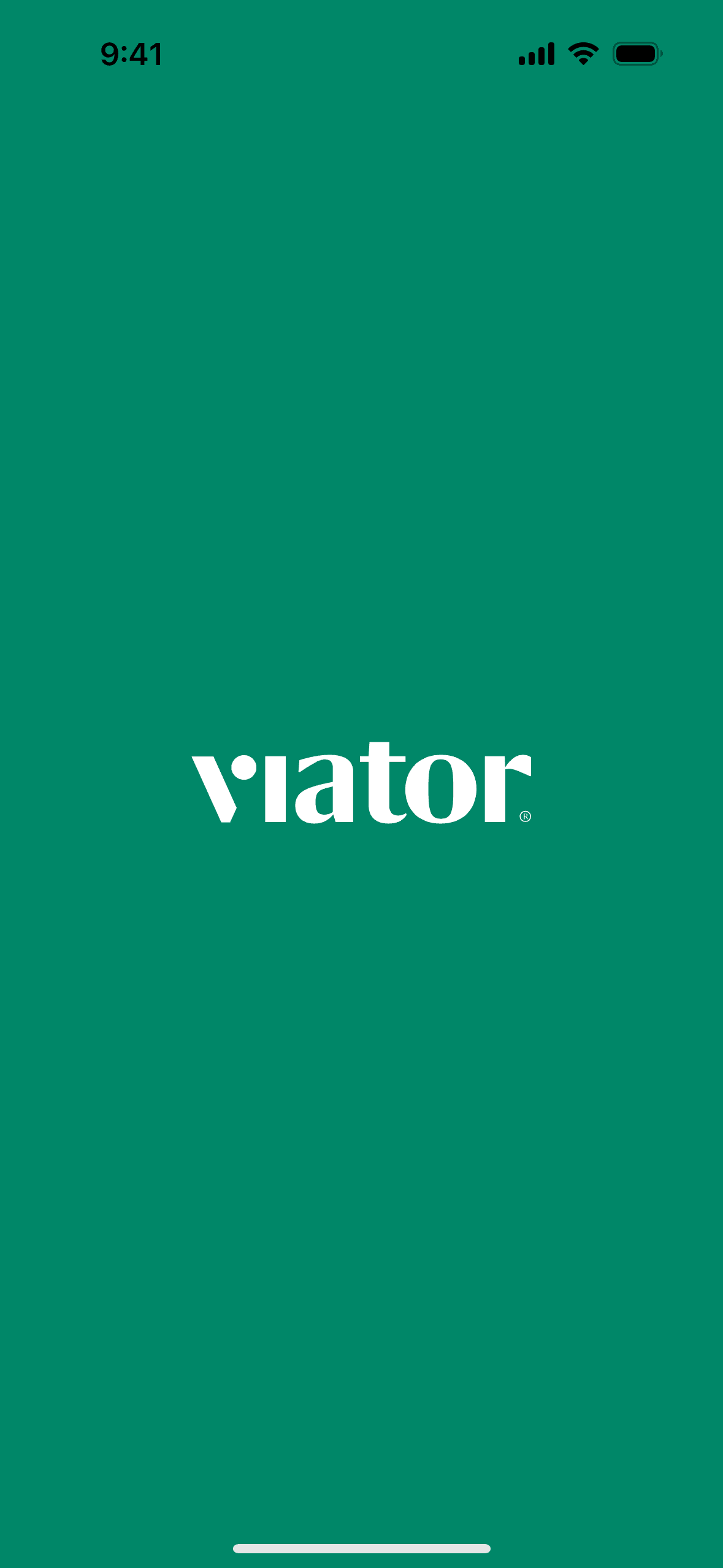 Viator iOS Travel & Transportation interface screenshot 1