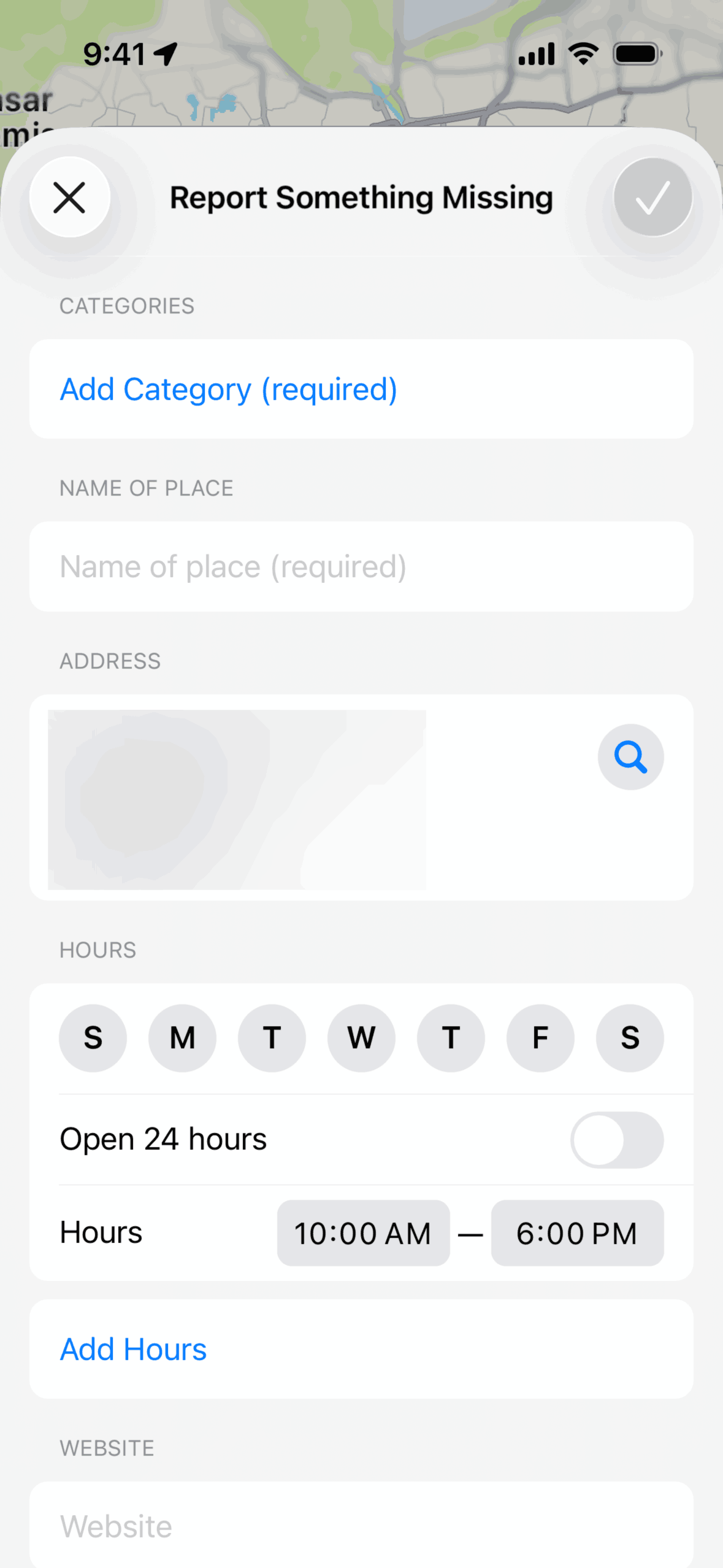 Maps & Navigation app screen 4