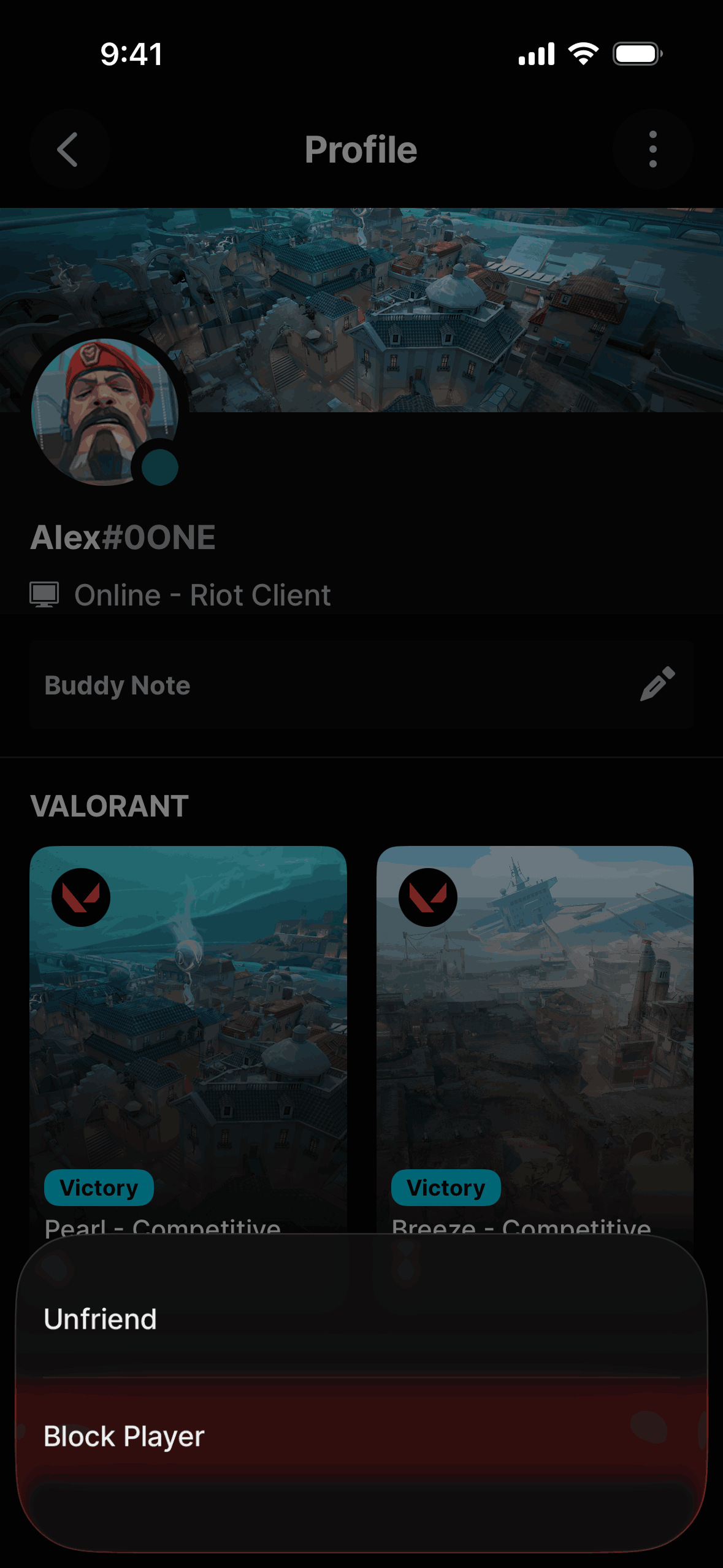 Riot Mobile iOS Entertainment interface screenshot 24