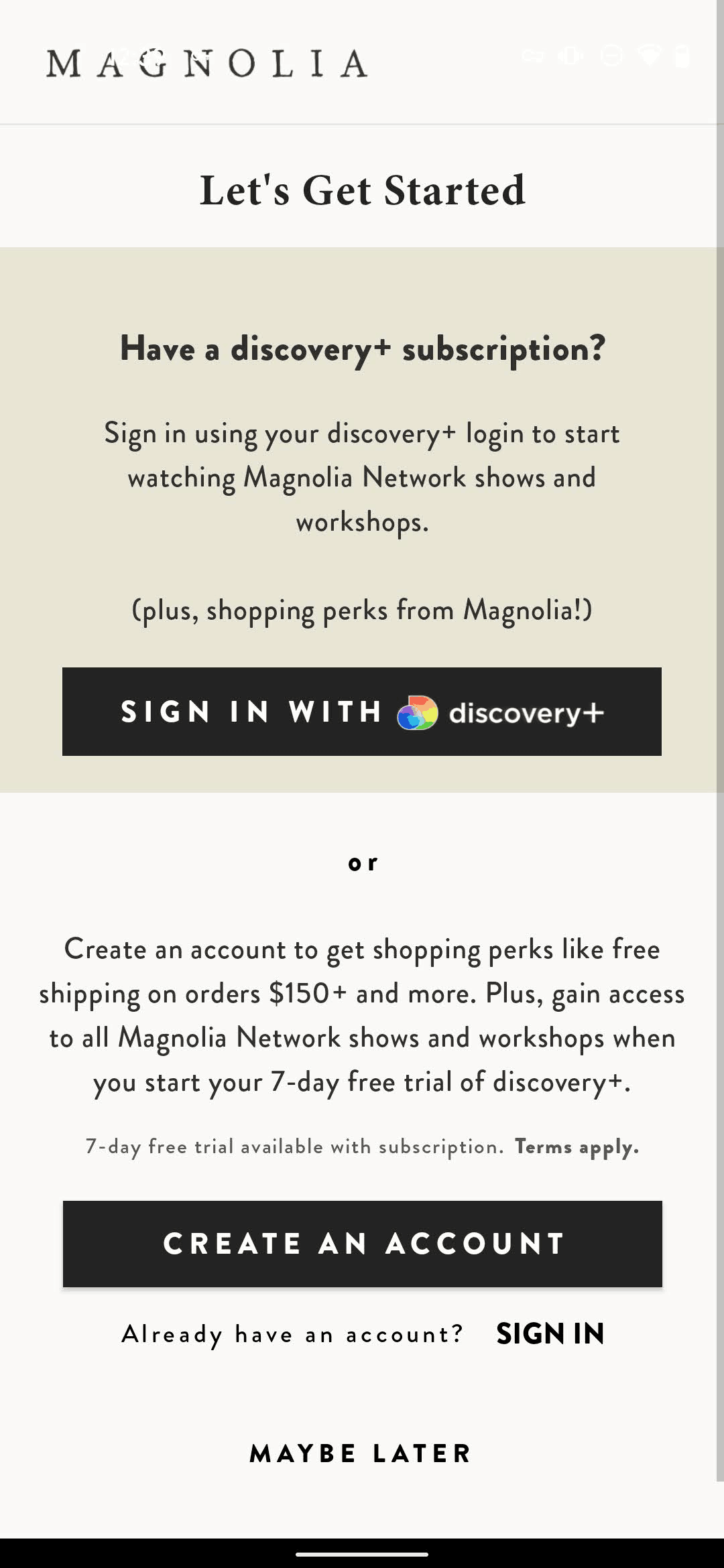 Magnolia Android Entertainment interface screenshot 11