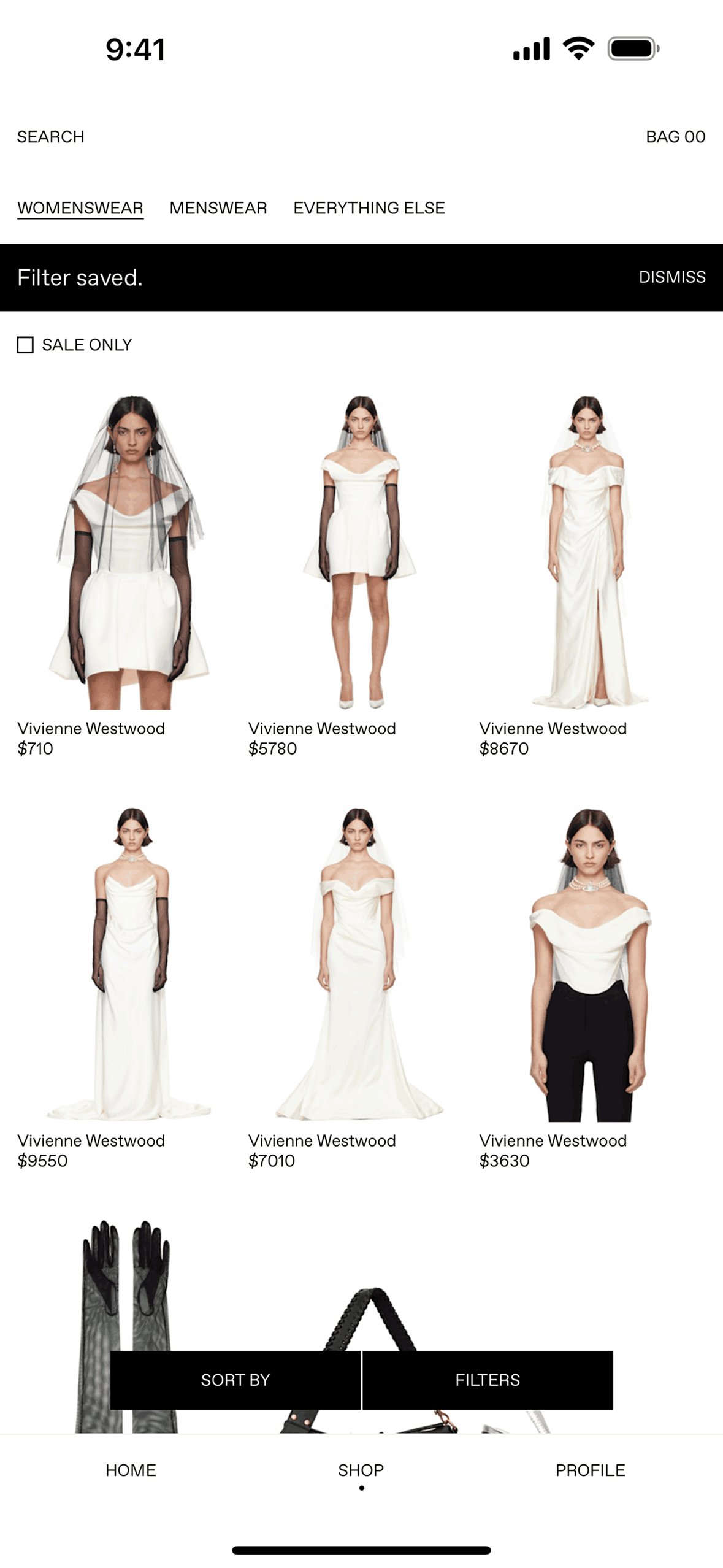 SSENSE iOS Shopping interface screenshot 20