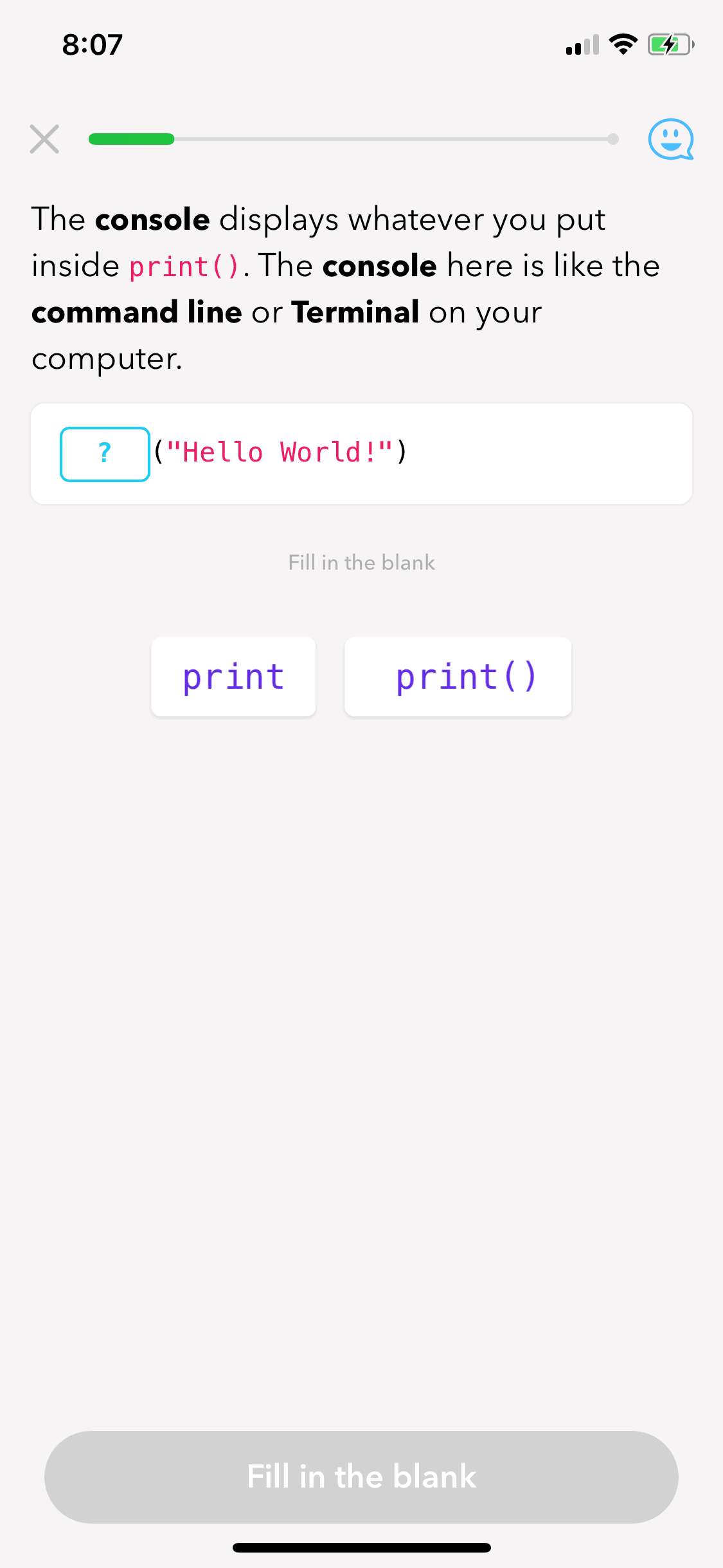 Py iOS Education interface screenshot 21