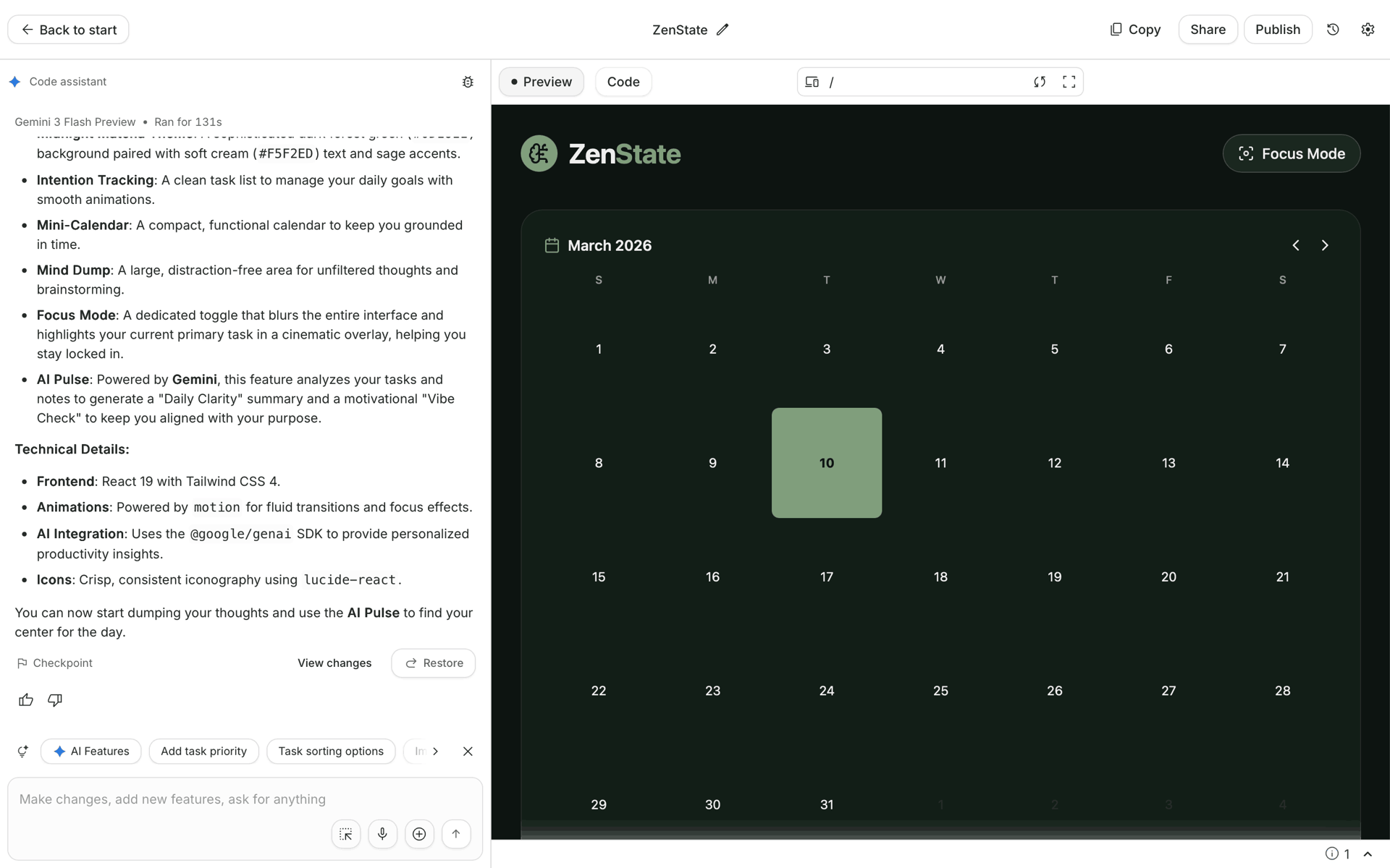 Google AI Studio Web machine learning interface screenshot 1