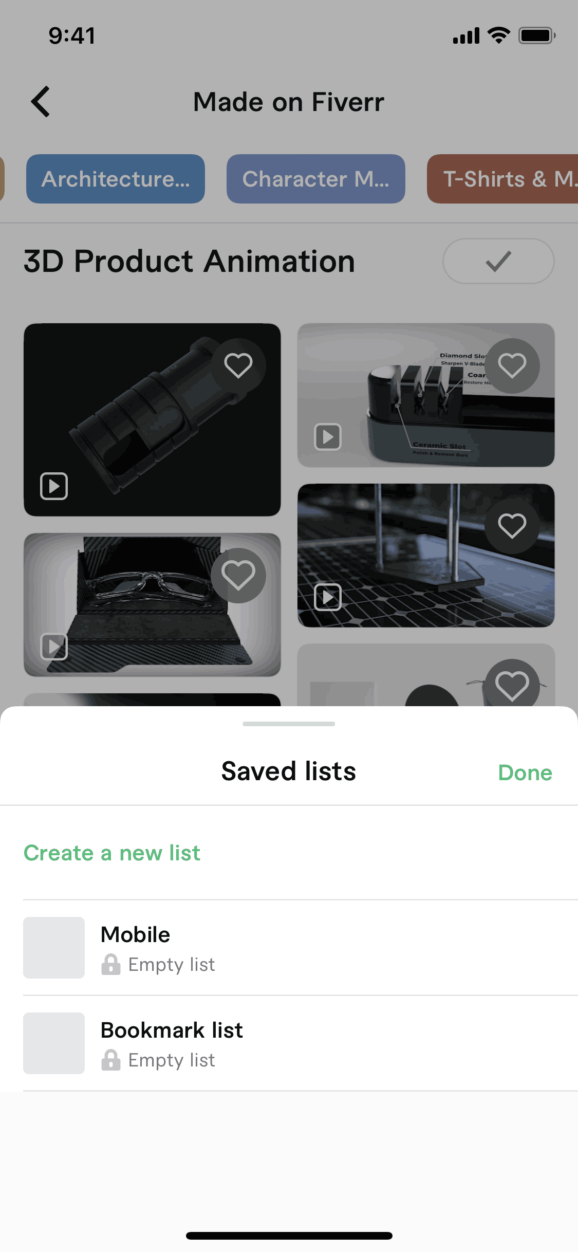 Fiverr iOS Business interface screenshot 8