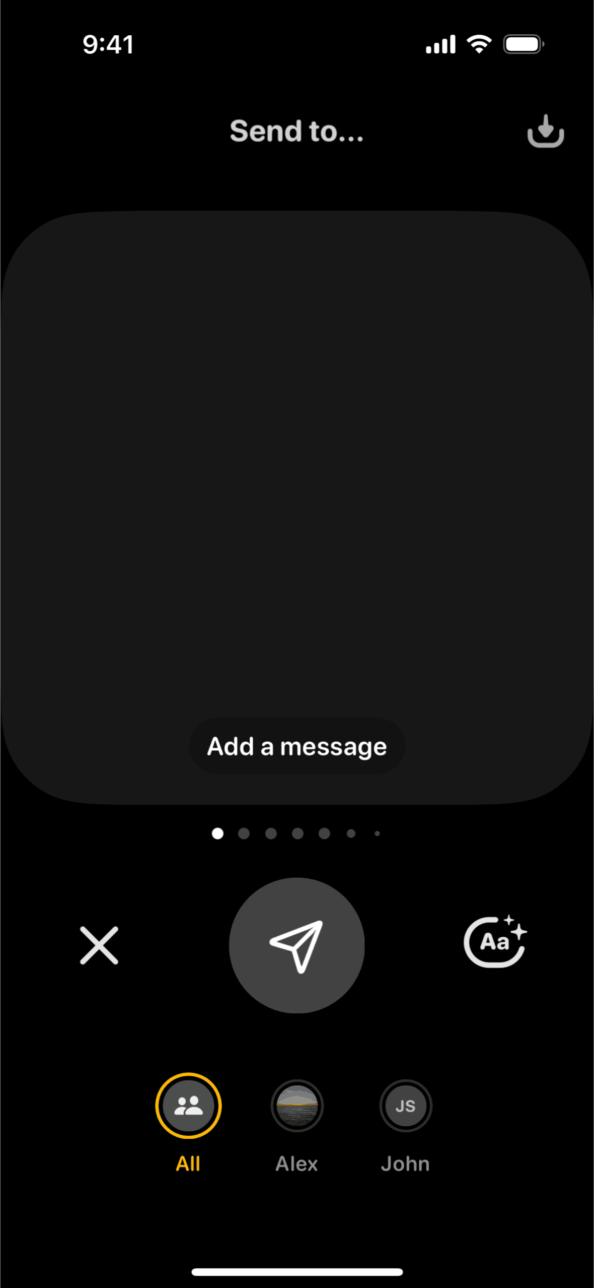 Locket iOS Photo & Video interface screenshot 22