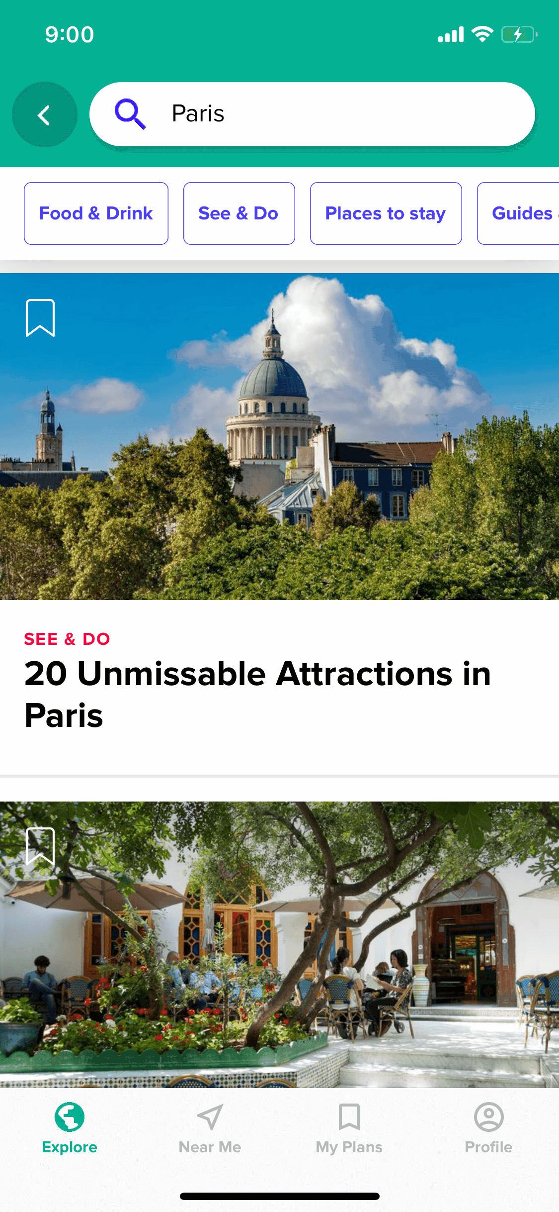 Culture Trip iOS Travel & Transportation interface screenshot 21
