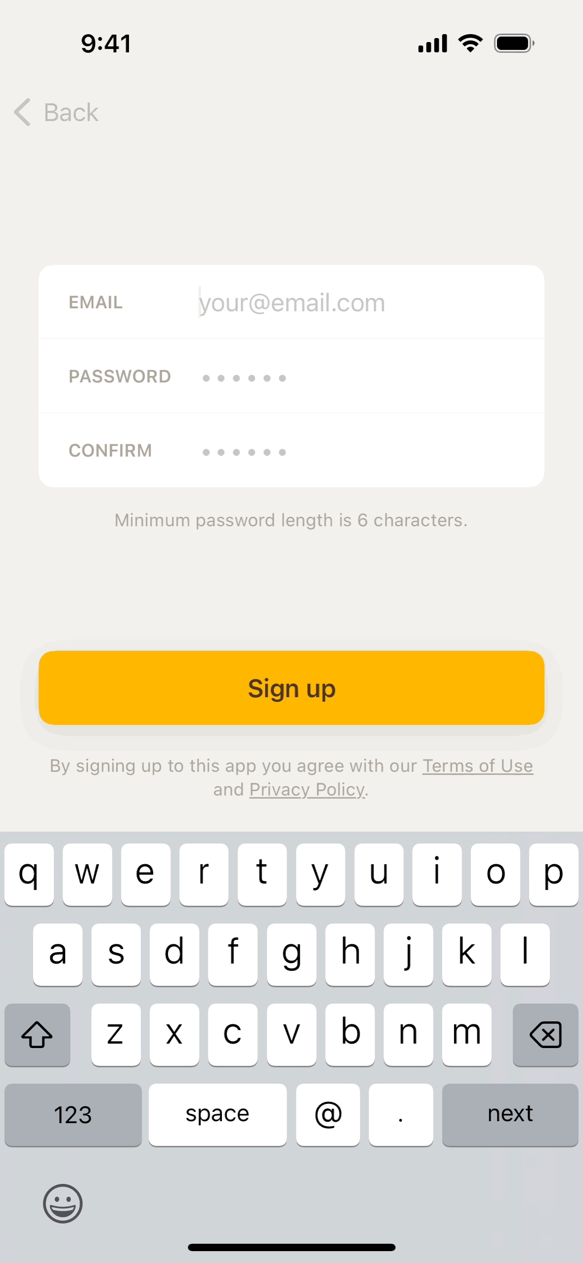5 Minute Journal iOS Health & Fitness interface screenshot 19