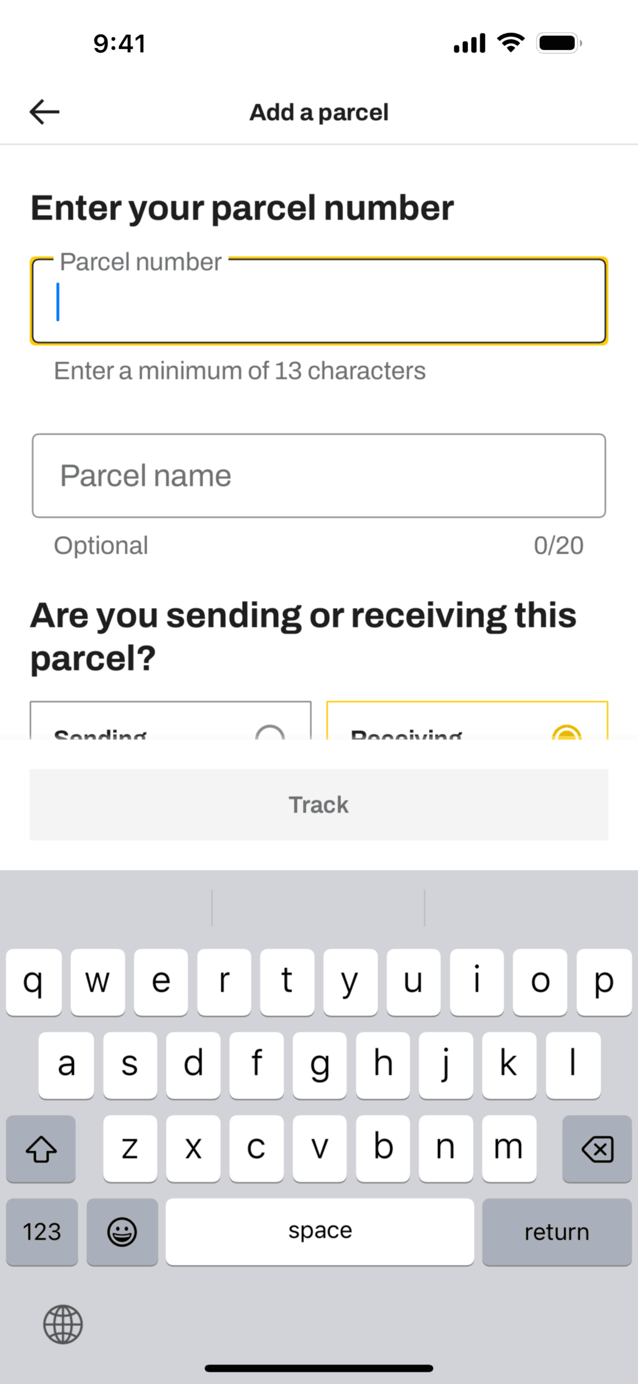InPost UK iOS Shopping interface screenshot 5