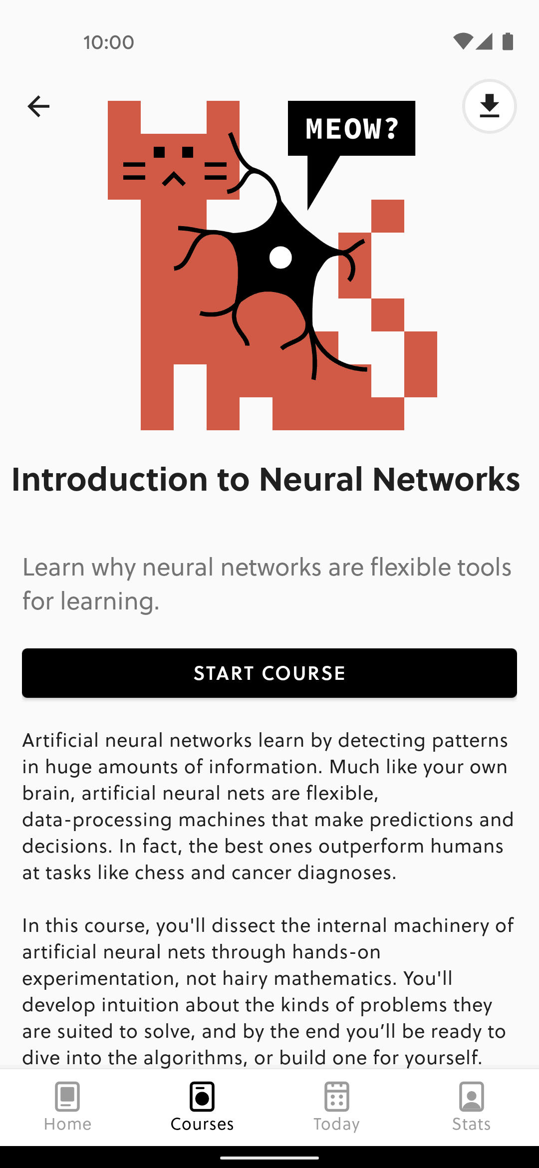 Brilliant Android Education interface screenshot 24
