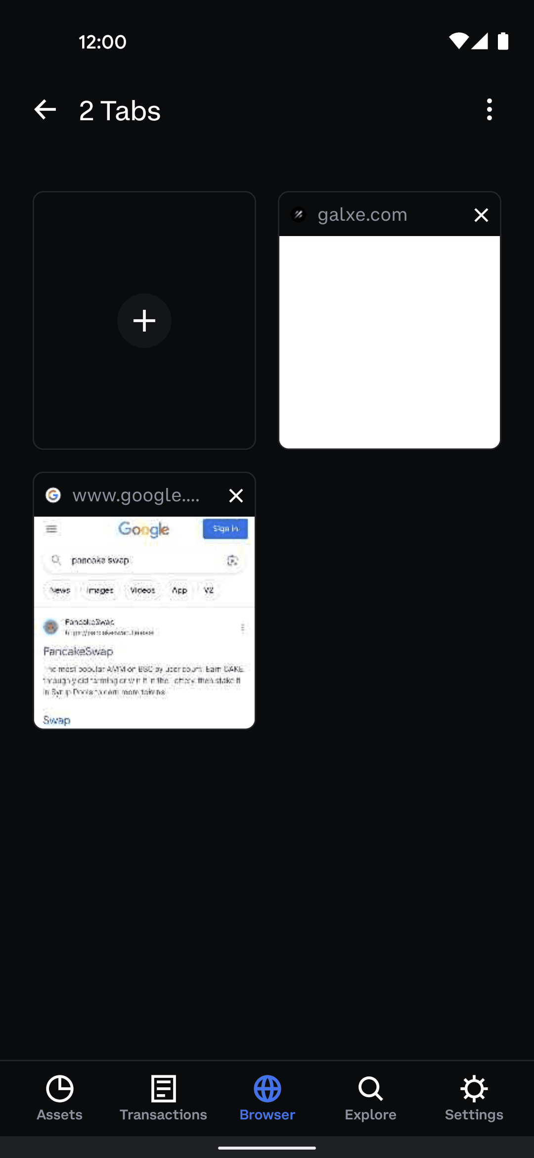 Coinbase Wallet Android Finance interface screenshot 24
