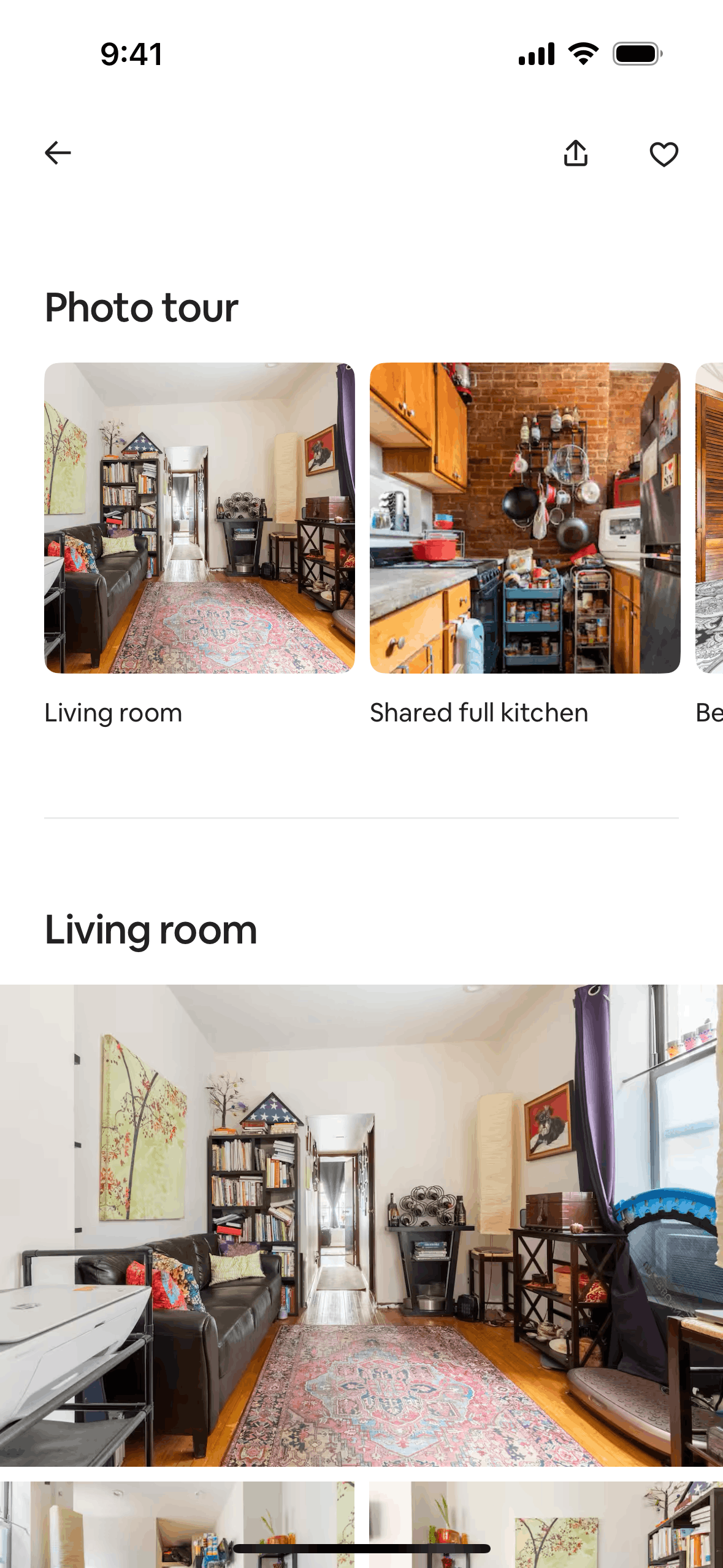 Airbnb iOS Real Estate interface screenshot 8