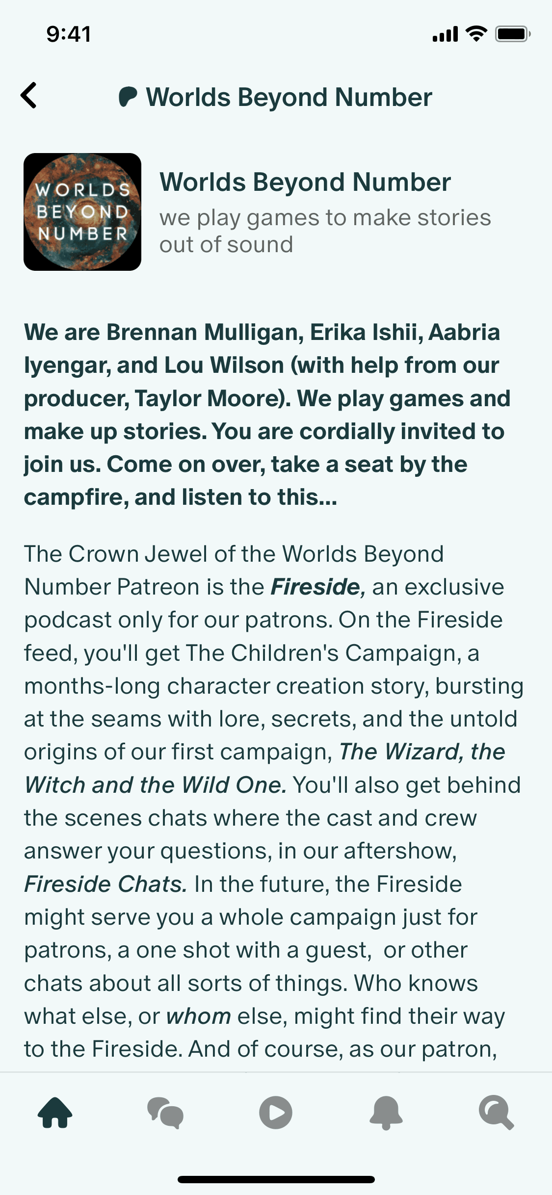Patreon iOS Social Networking interface screenshot 18