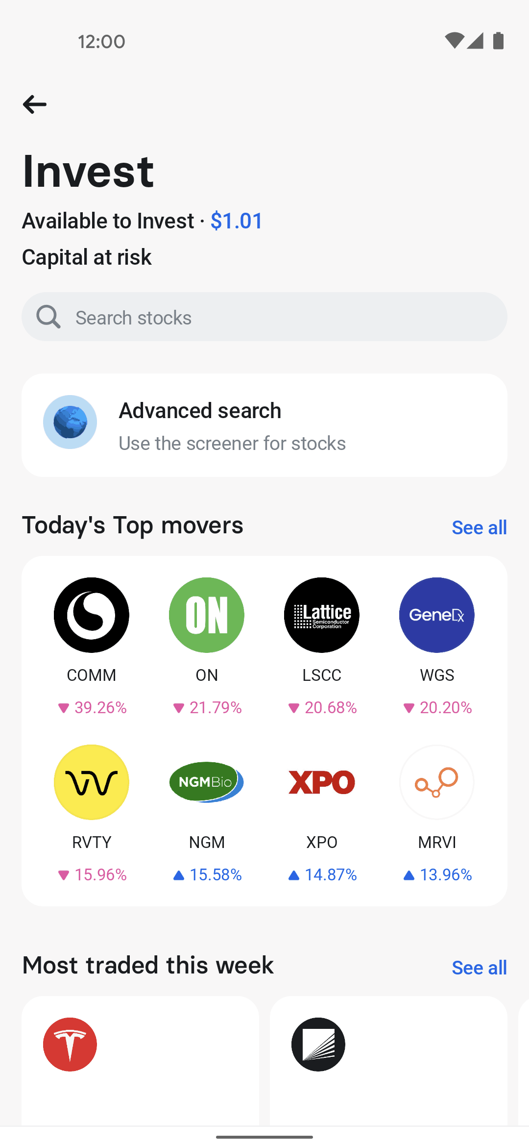 Revolut Android Finance interface screenshot 10