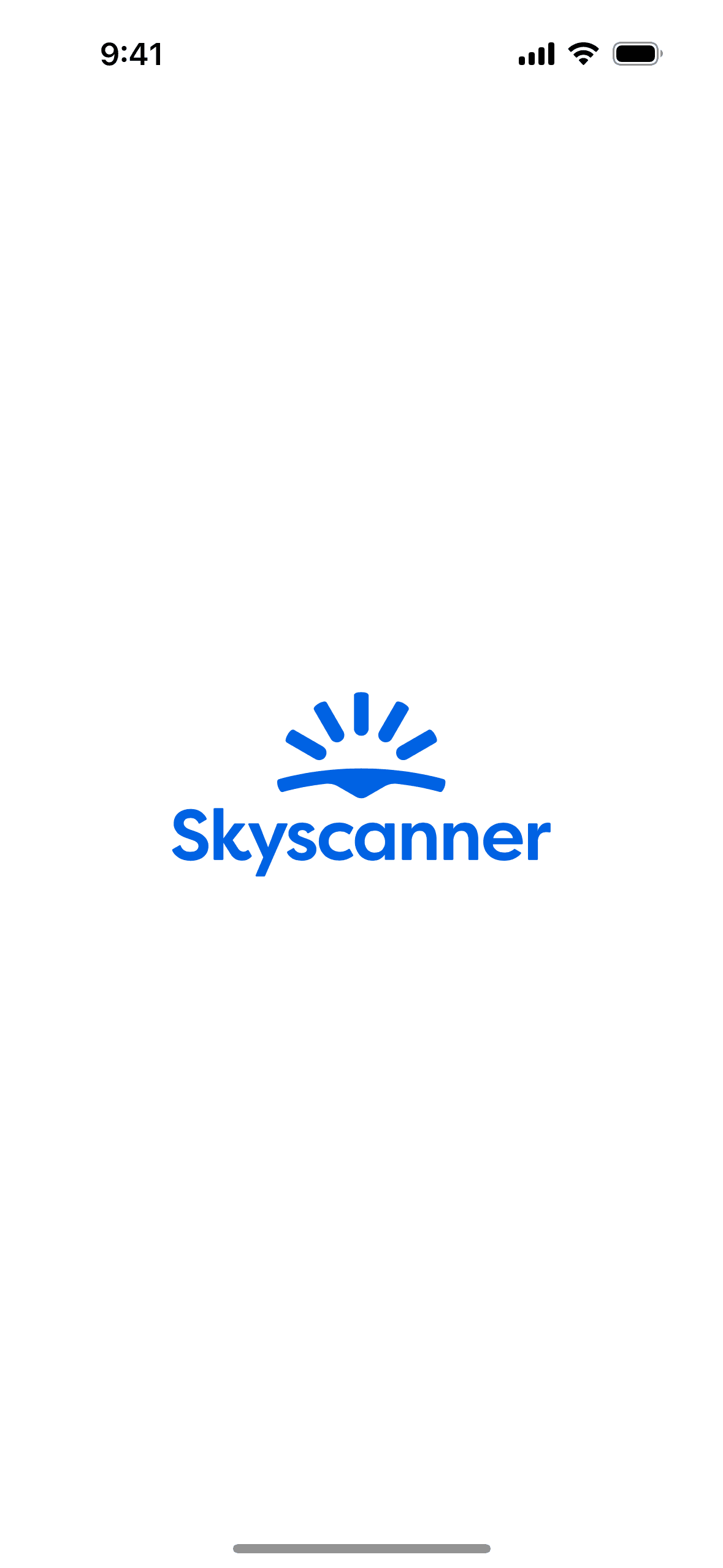 Skyscanner iOS Travel & Transportation interface screenshot 3