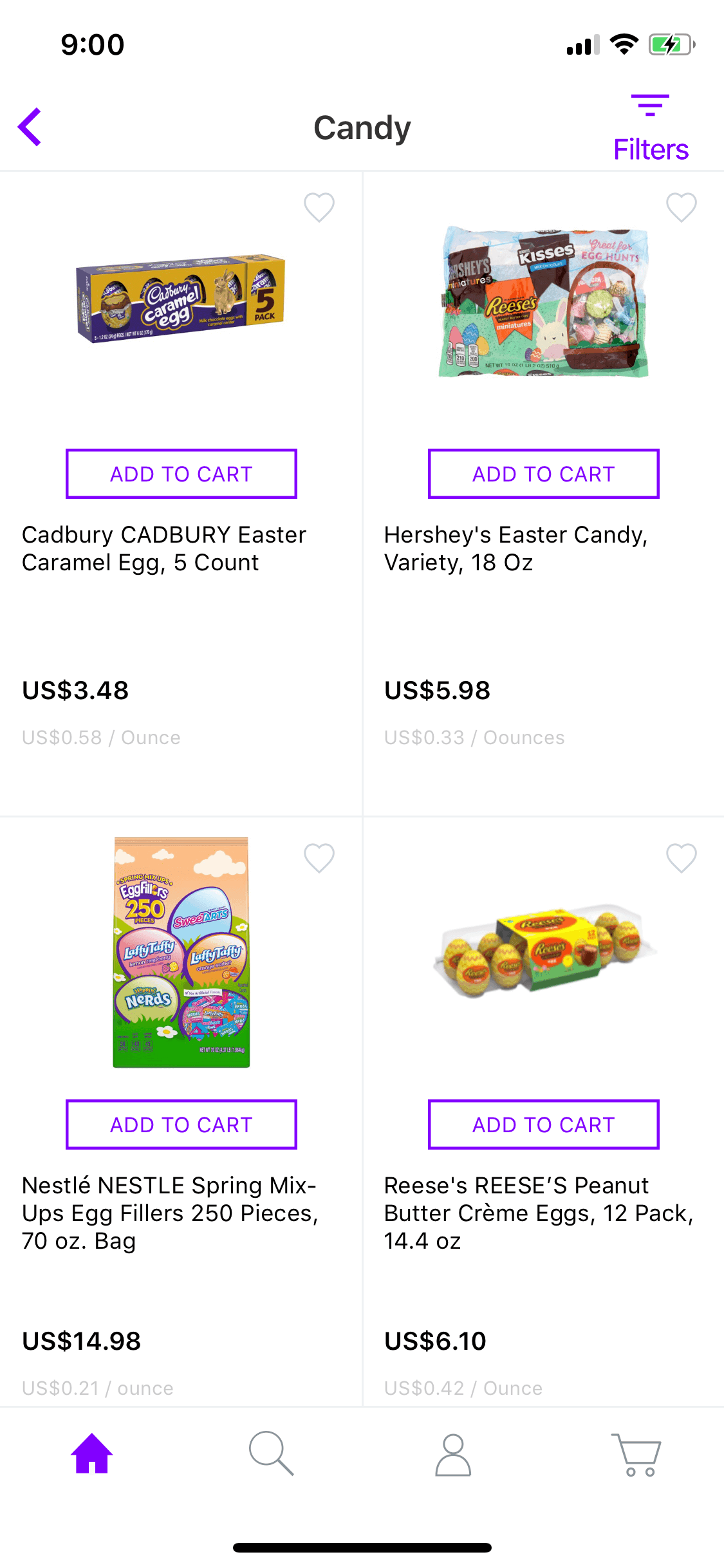 Jet iOS Shopping interface screenshot 6