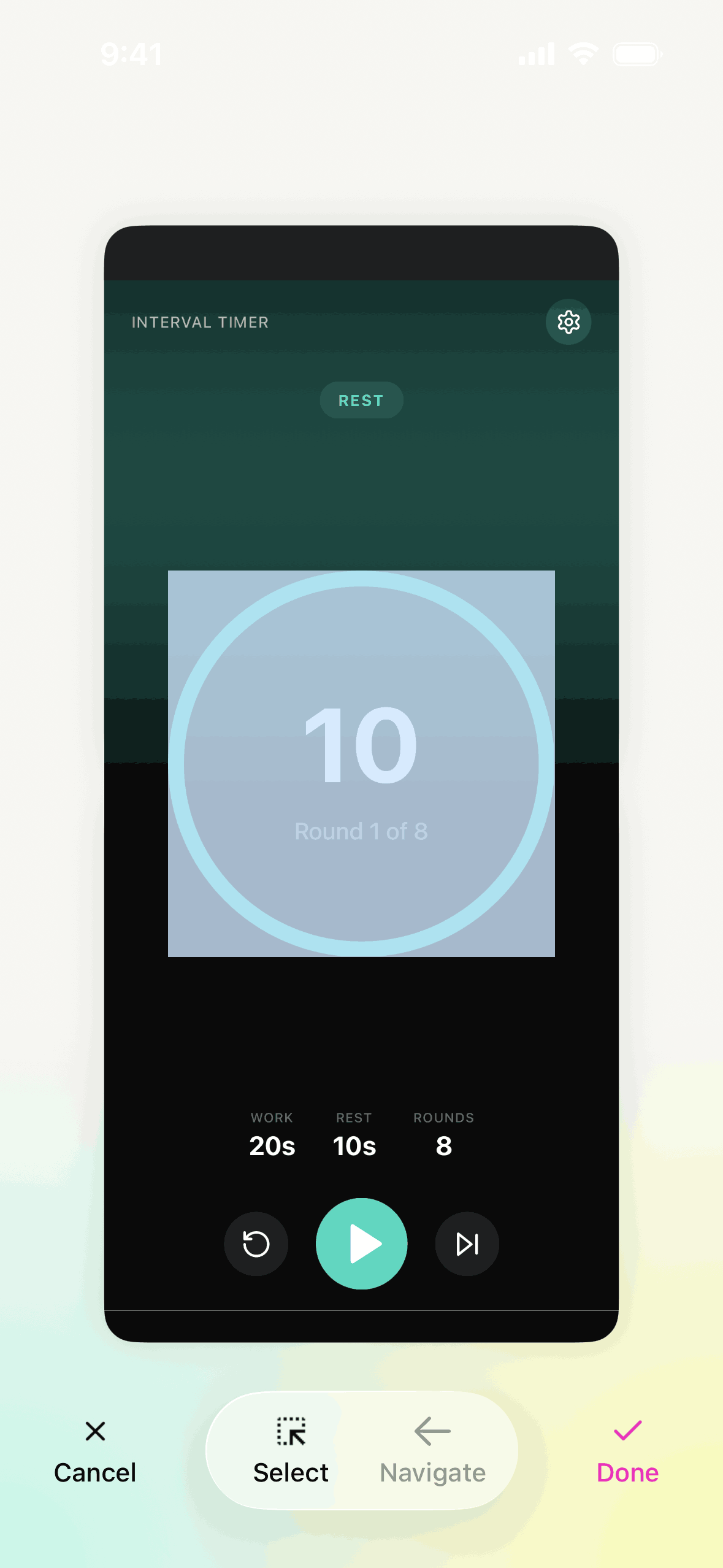 Vibecode iOS Developer Tools interface screenshot 1
