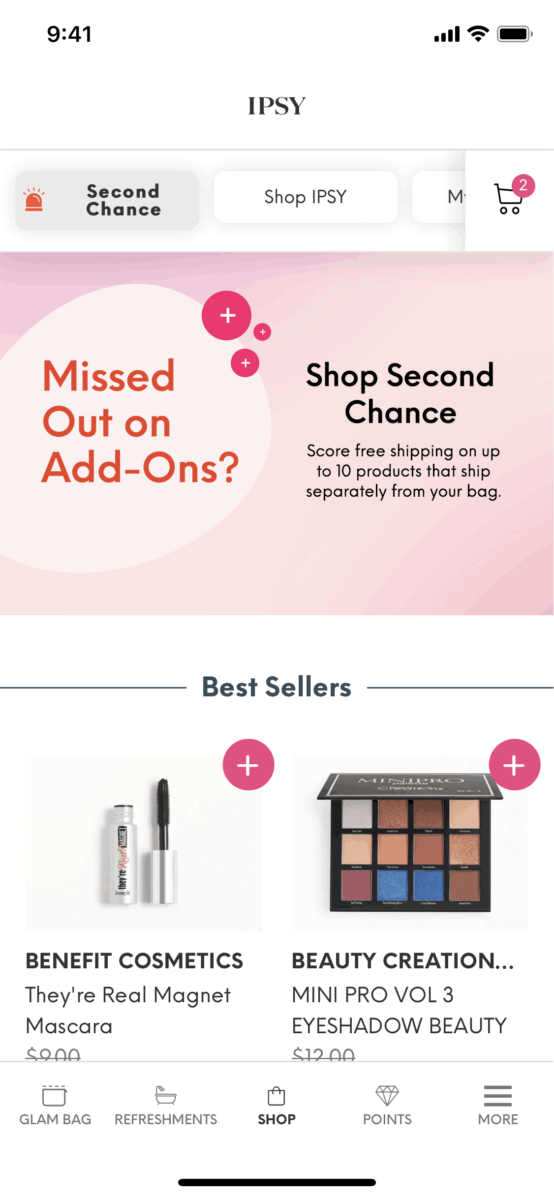 IPSY iOS Shopping interface screenshot 22