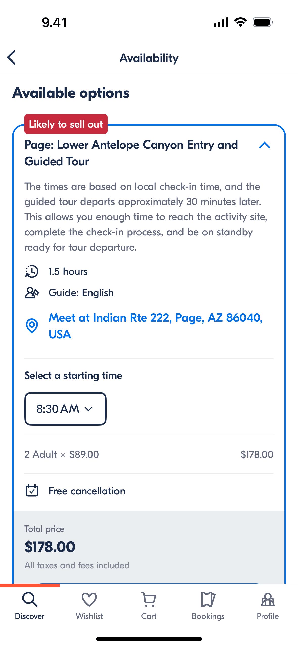 GetYourGuide iOS Travel & Transportation interface screenshot 4