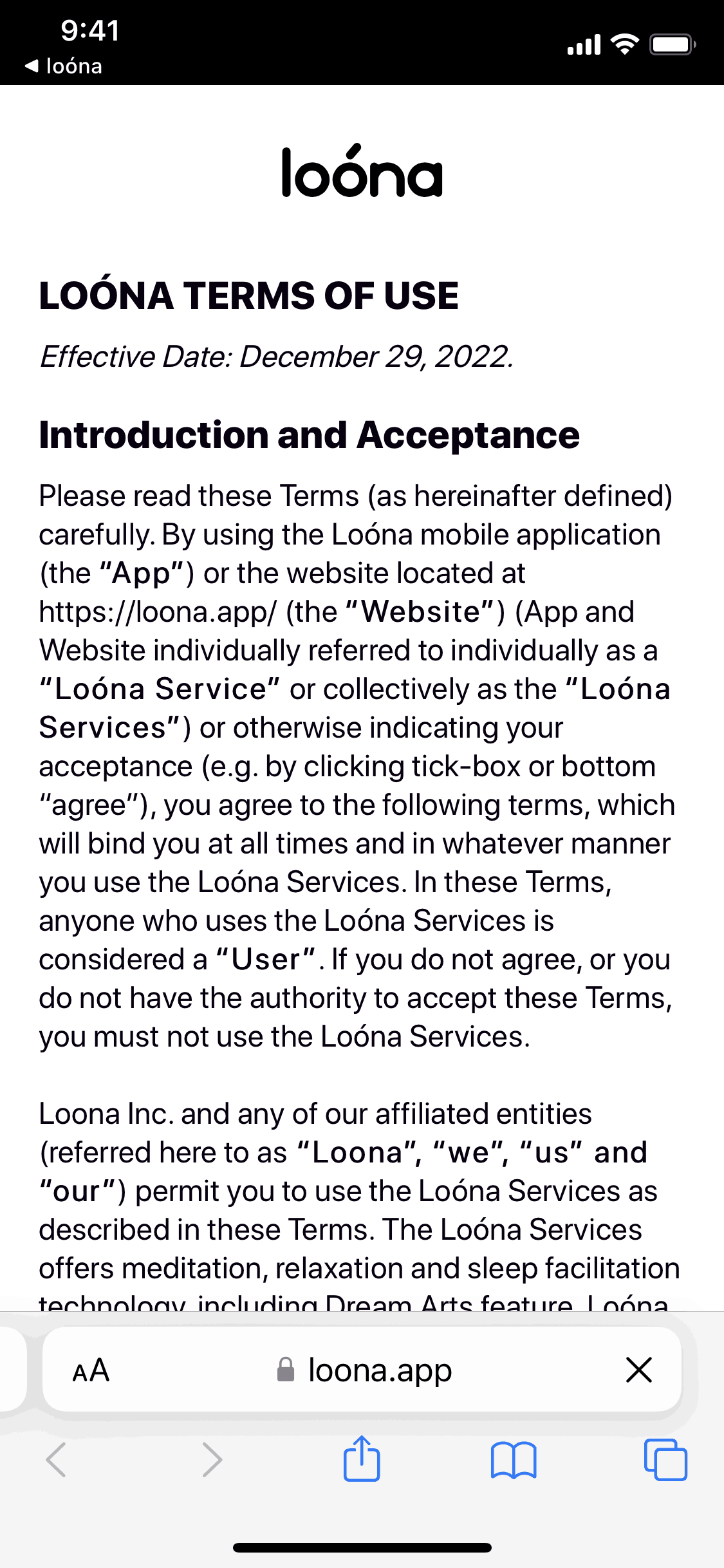 Loona iOS Health & Fitness interface screenshot 22