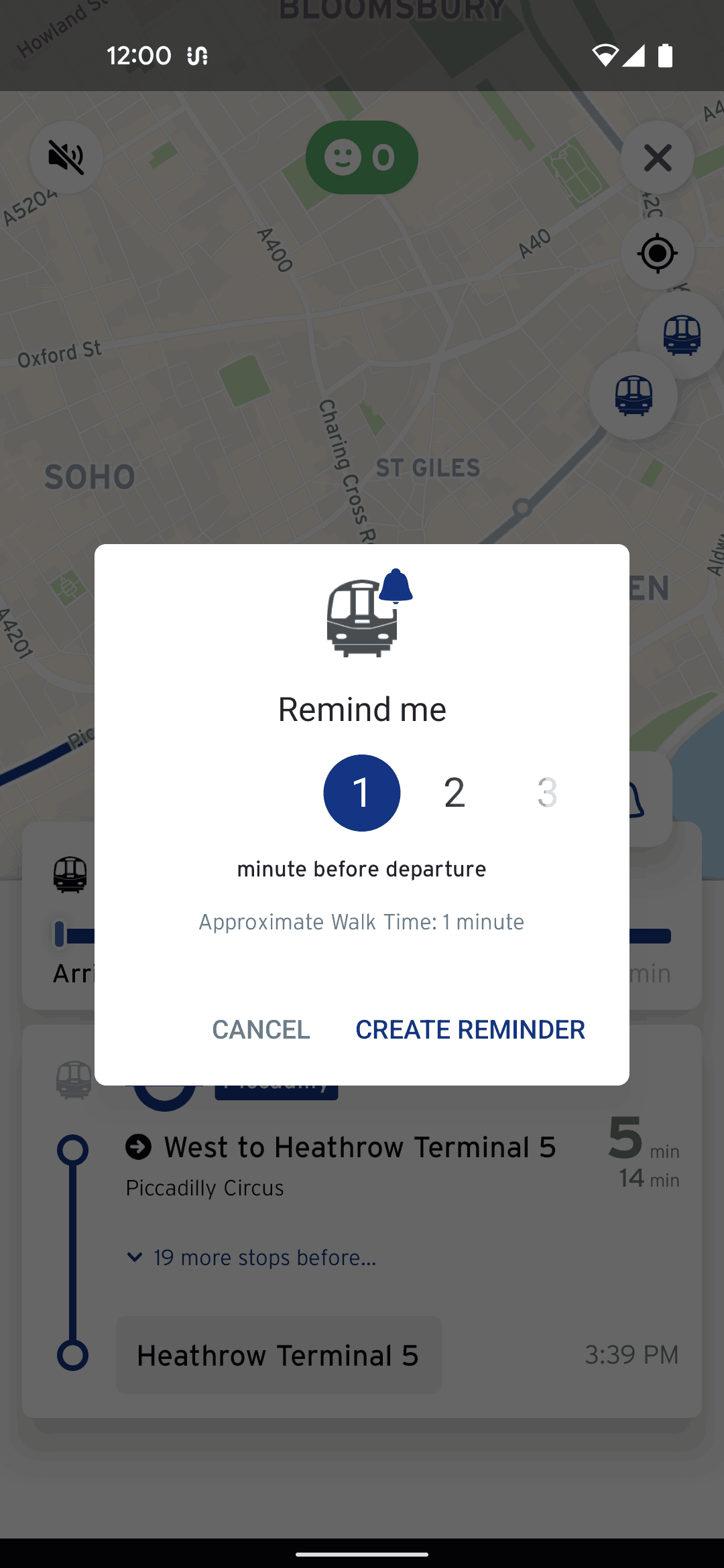 Transit Android Maps & Navigation interface screenshot 24