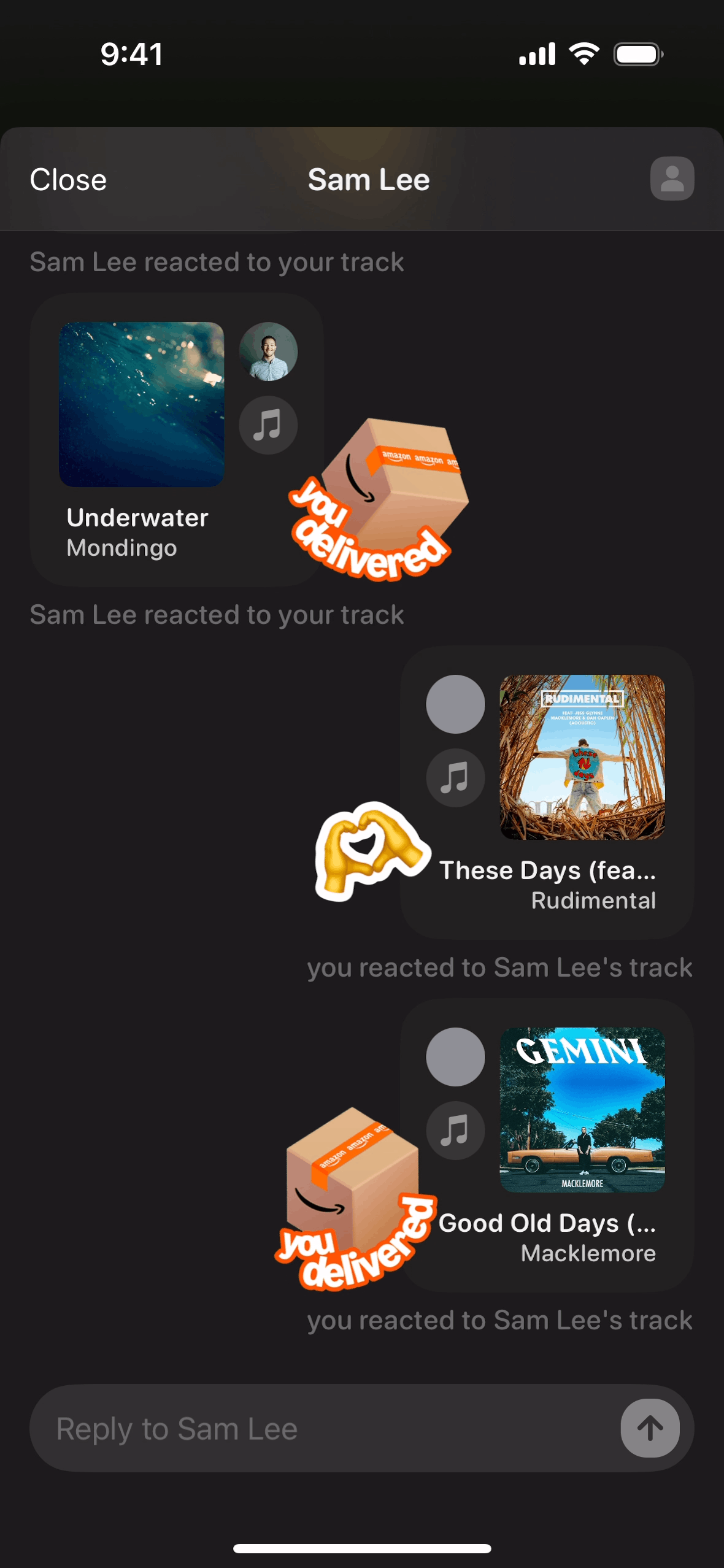Airbuds Widget iOS Social Networking interface screenshot 24