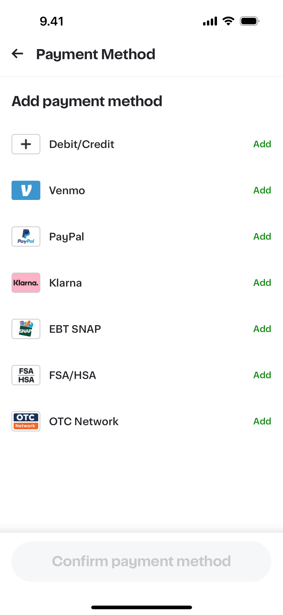 Instacart iOS Shopping interface screenshot 4