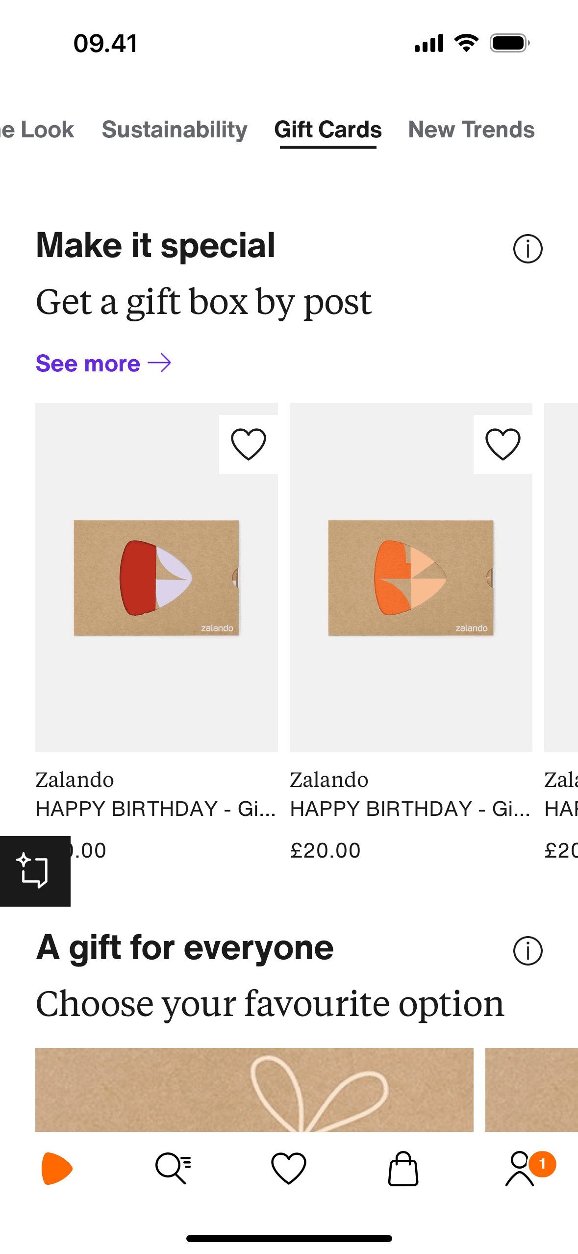 Zalando iOS Shopping interface screenshot 9
