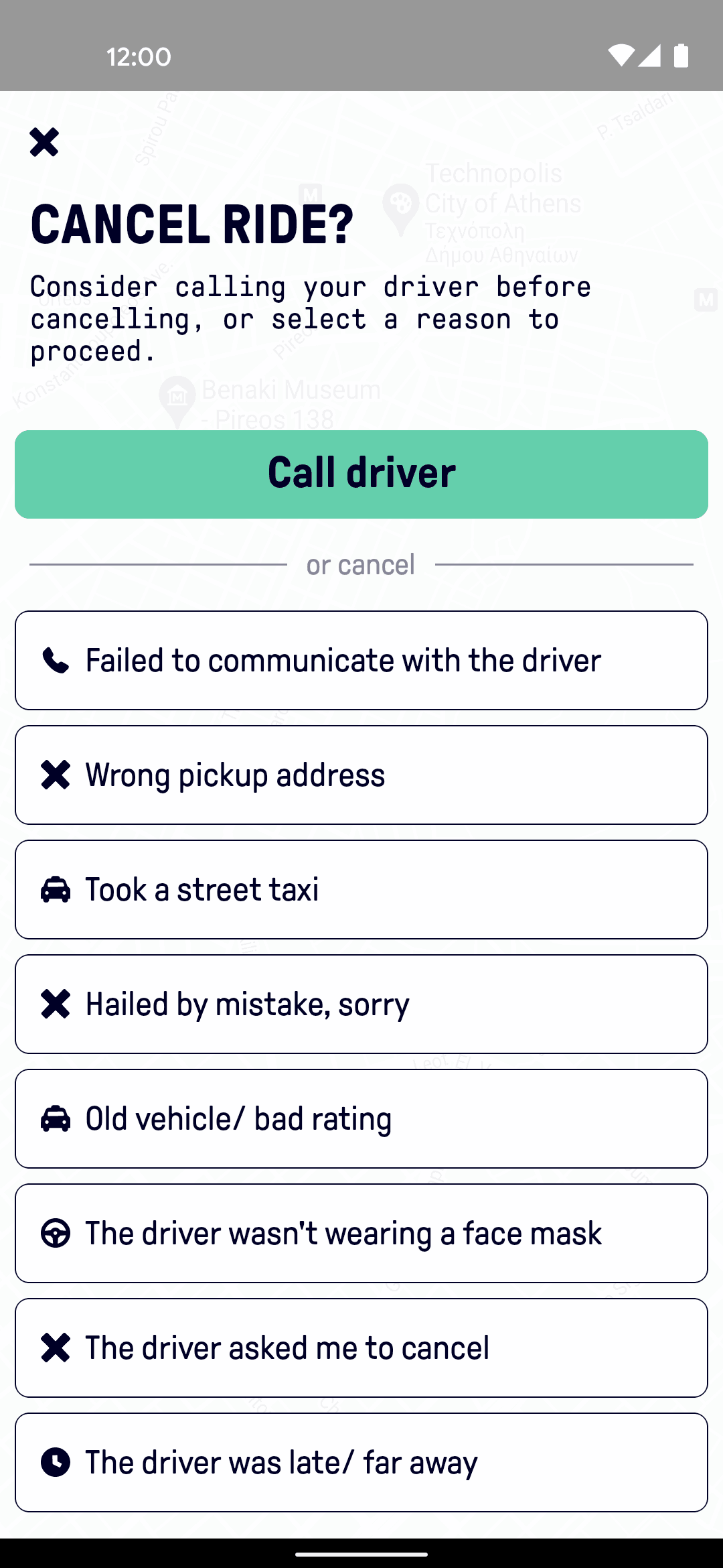 Beat Passenger Android Travel & Transportation interface screenshot 10