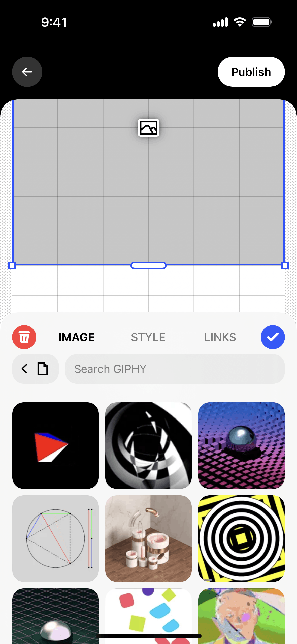 Universe iOS Productivity interface screenshot 17
