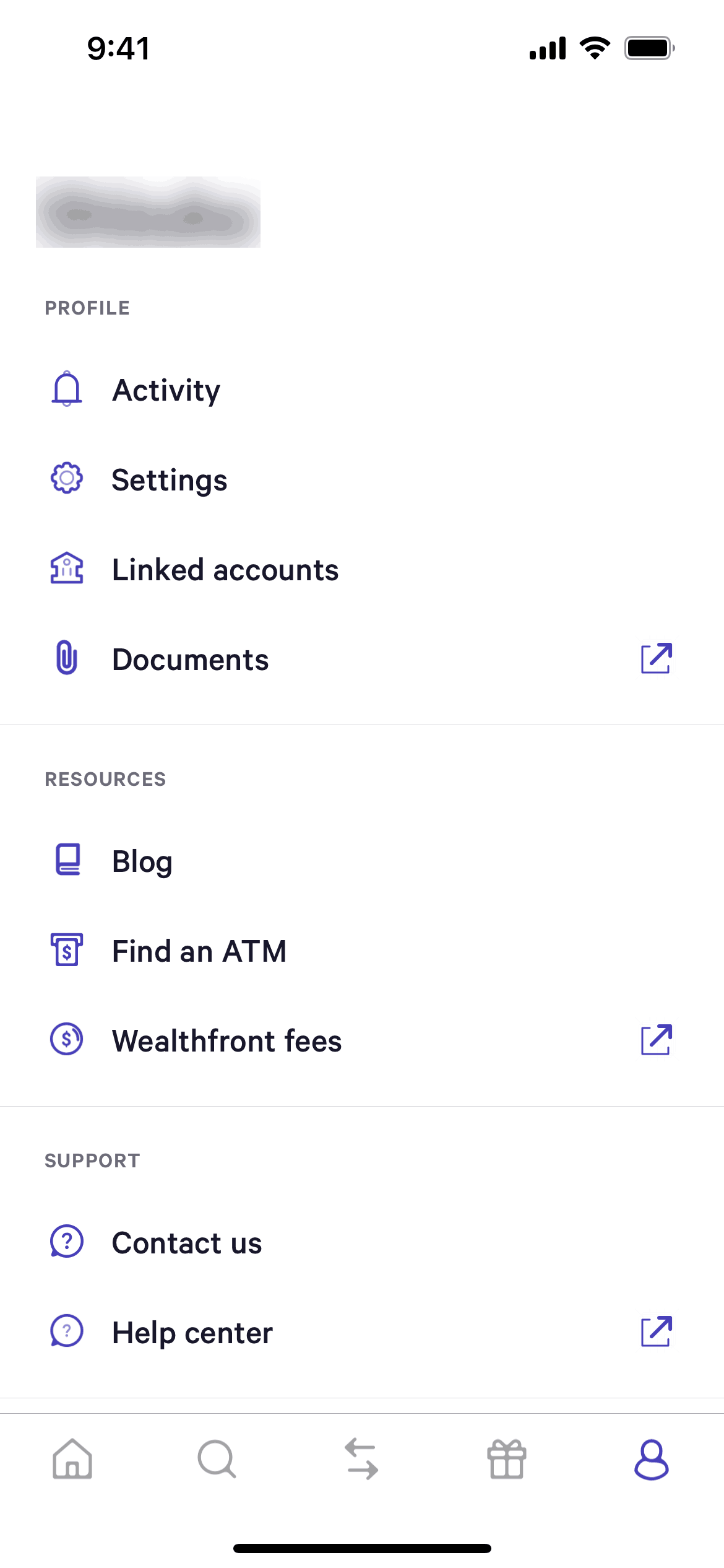 Wealthfront iOS Finance interface screenshot 10