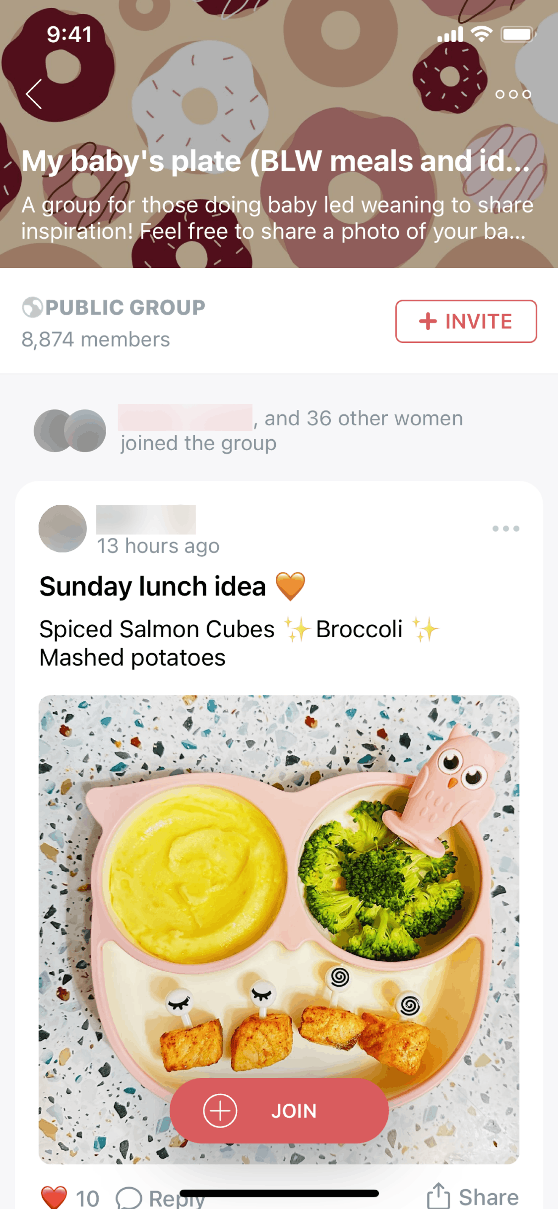 Peanut iOS Social Networking interface screenshot 7
