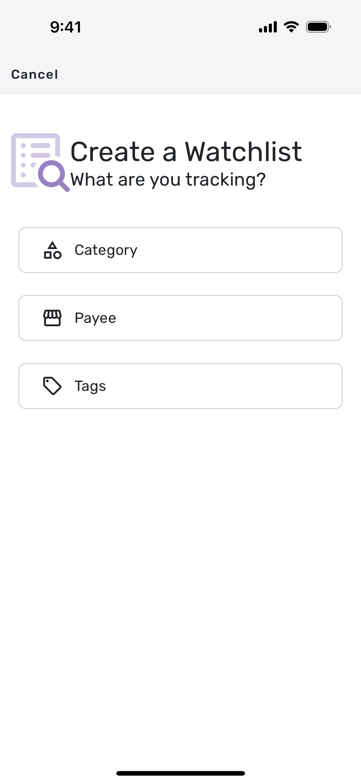 Quicken iOS Finance interface screenshot 20
