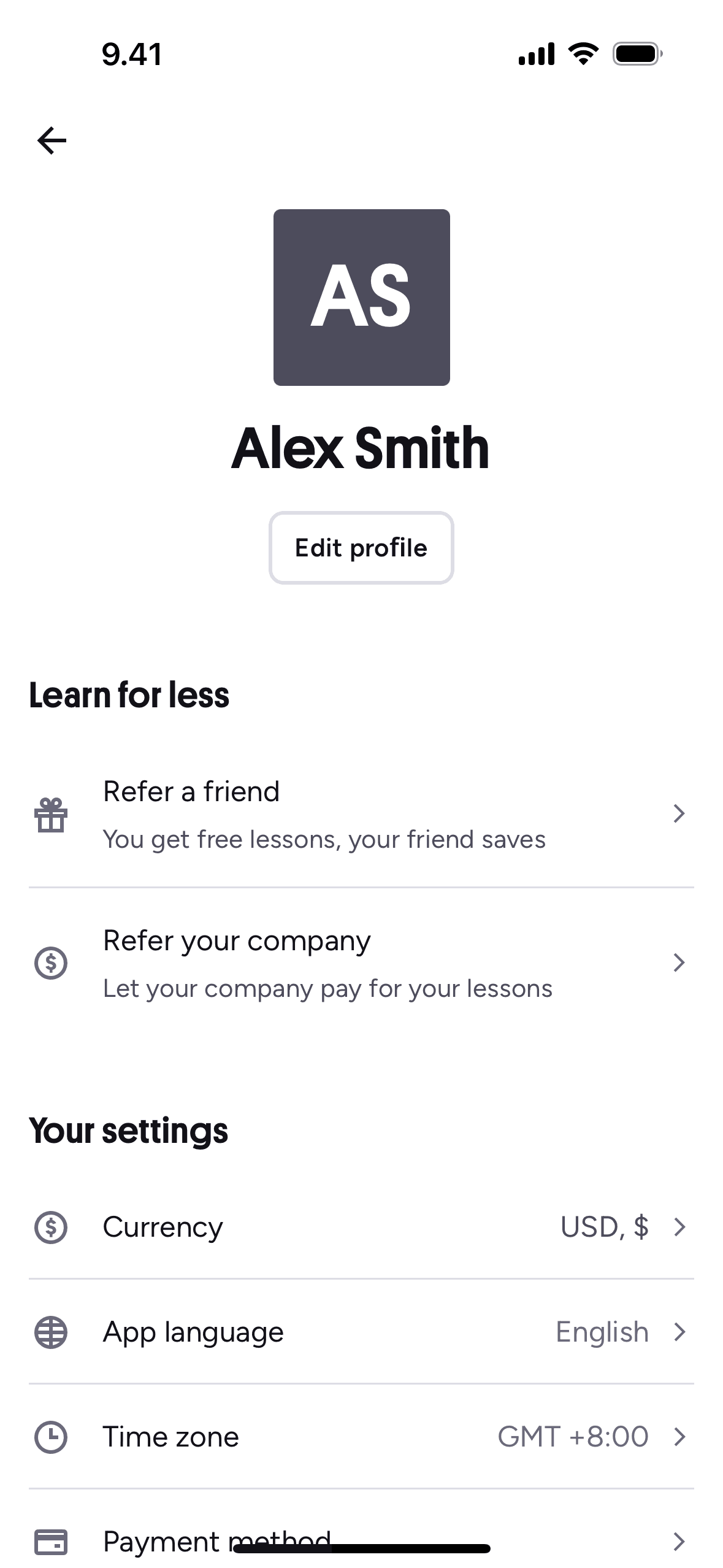 Preply iOS Education interface screenshot 23