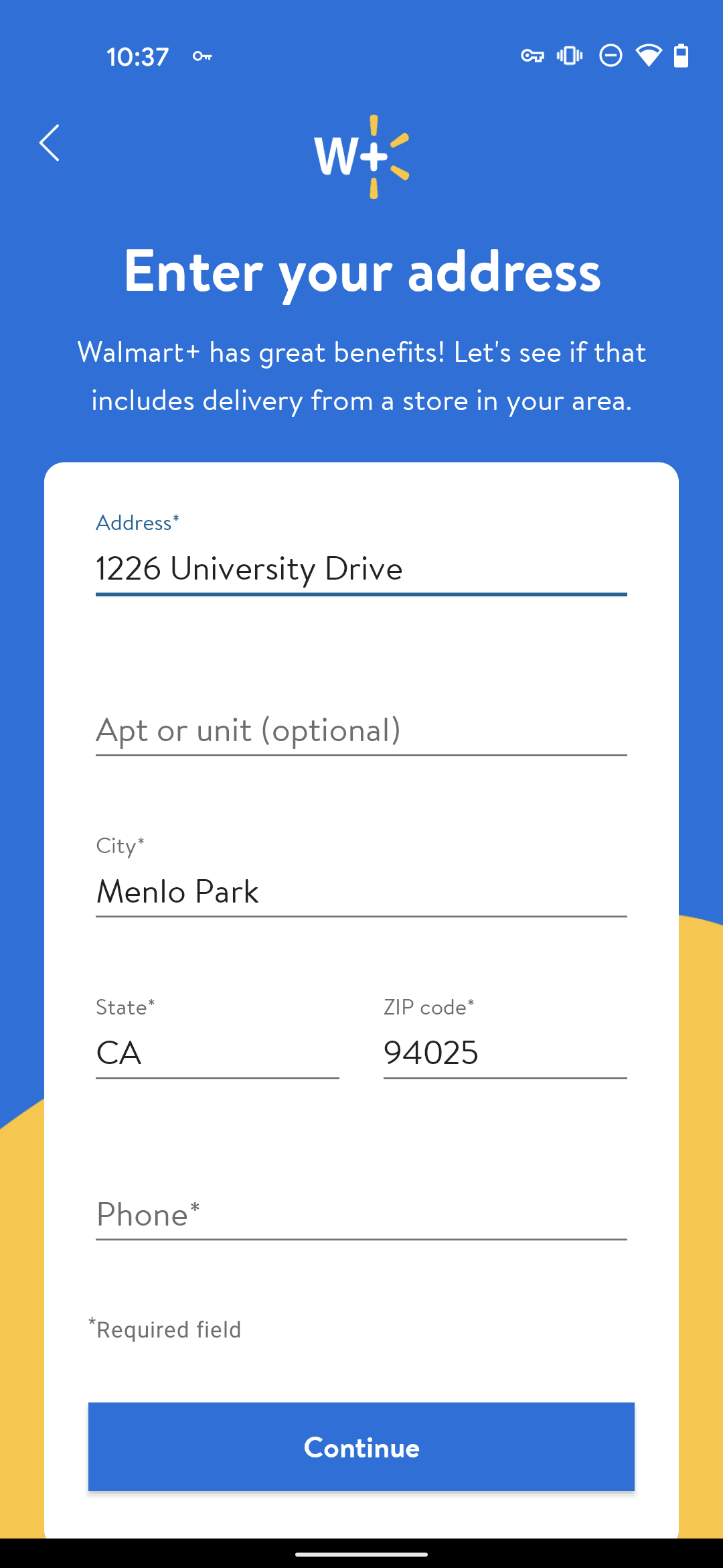 Walmart Android Shopping interface screenshot 17