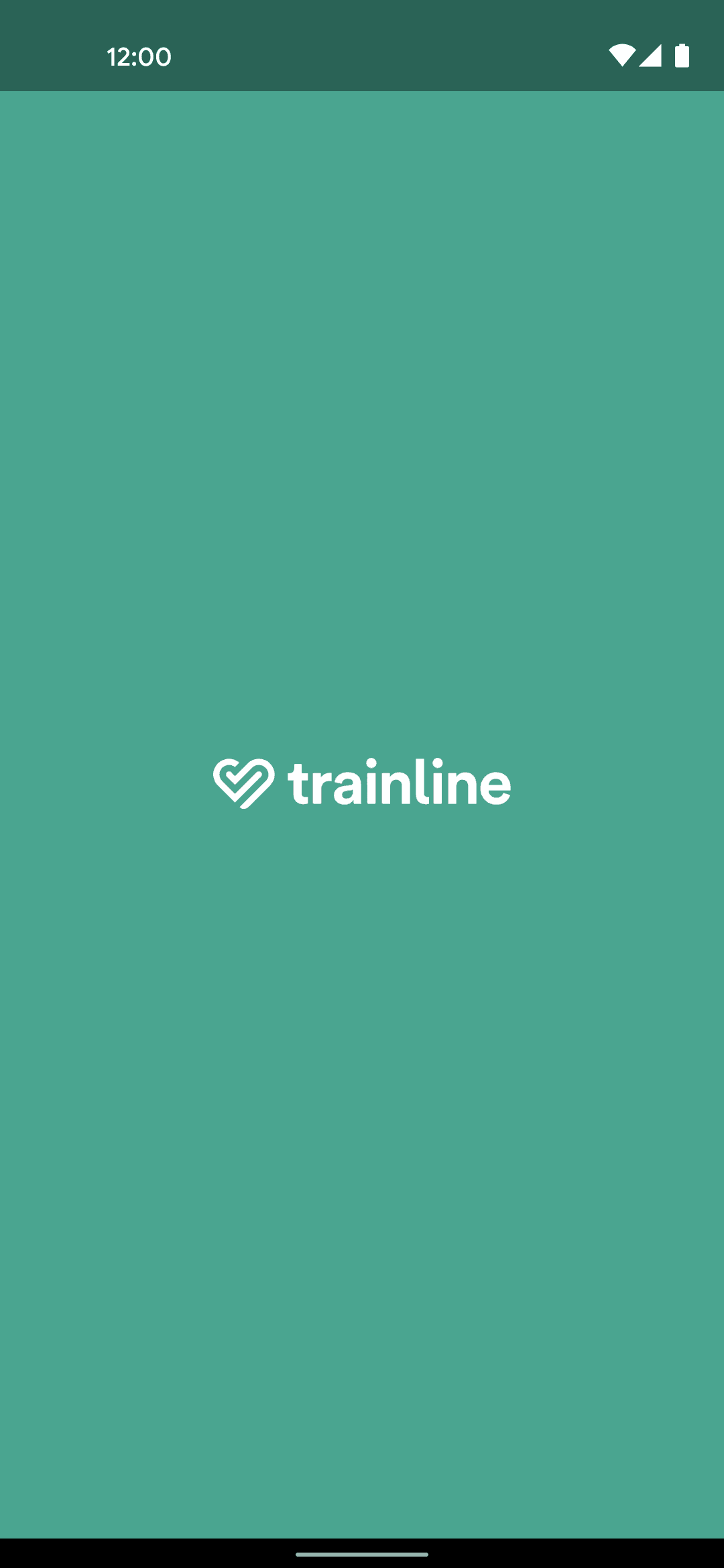 Trainline Android Travel & Transportation interface screenshot 1